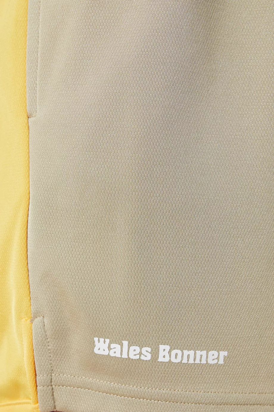 Wales Bonner o1mle0825 Home Jersey Shorts in Neutrals/Yellow Size US 28 / EU 44 - 5 Thumbnail