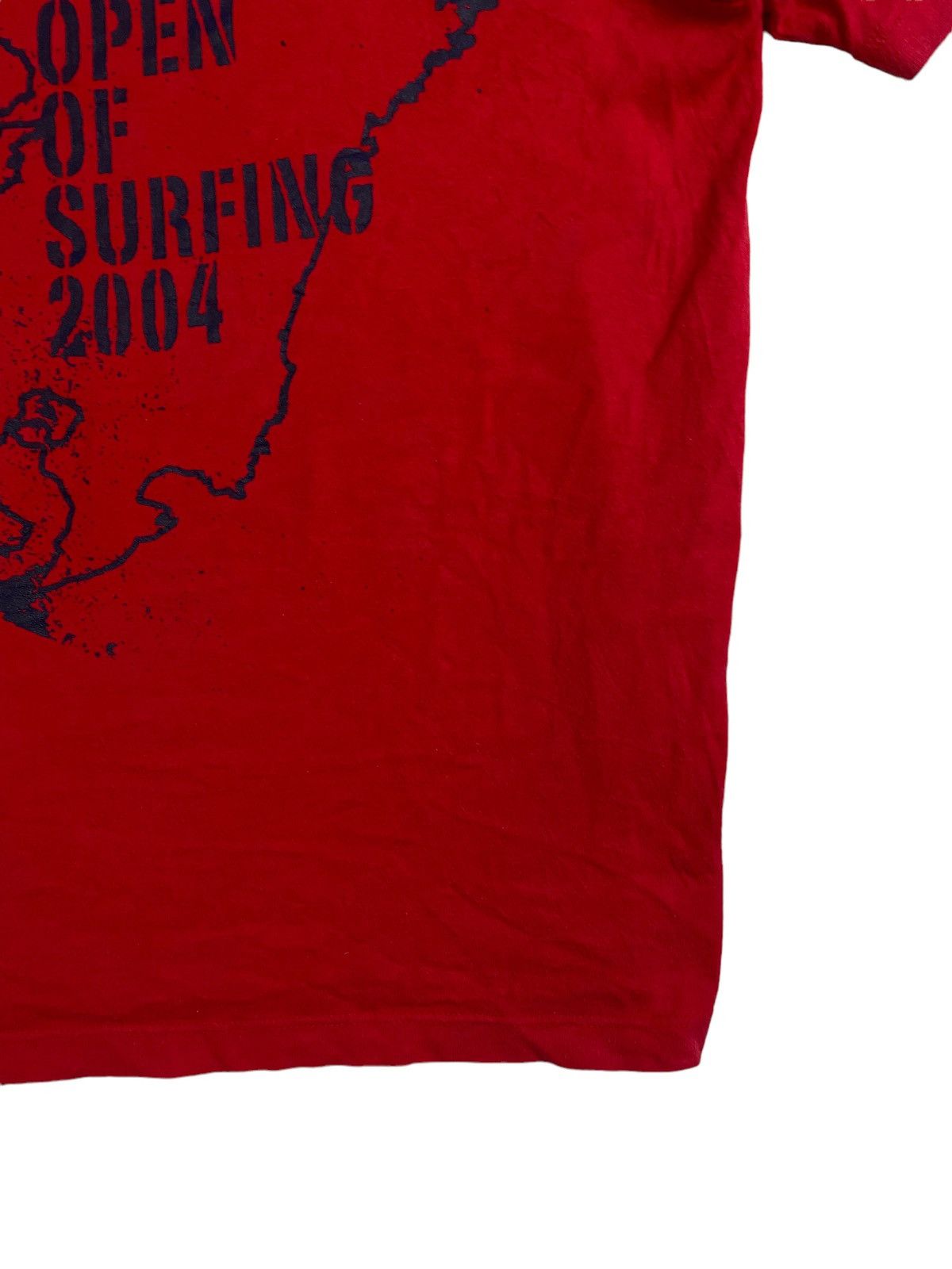 O'Neill × Vintage VINTAGE Oneill Prinstar t-shirt short sleeve M roundneck red Size US M / EU 48-50 / 2 - 7 Thumbnail