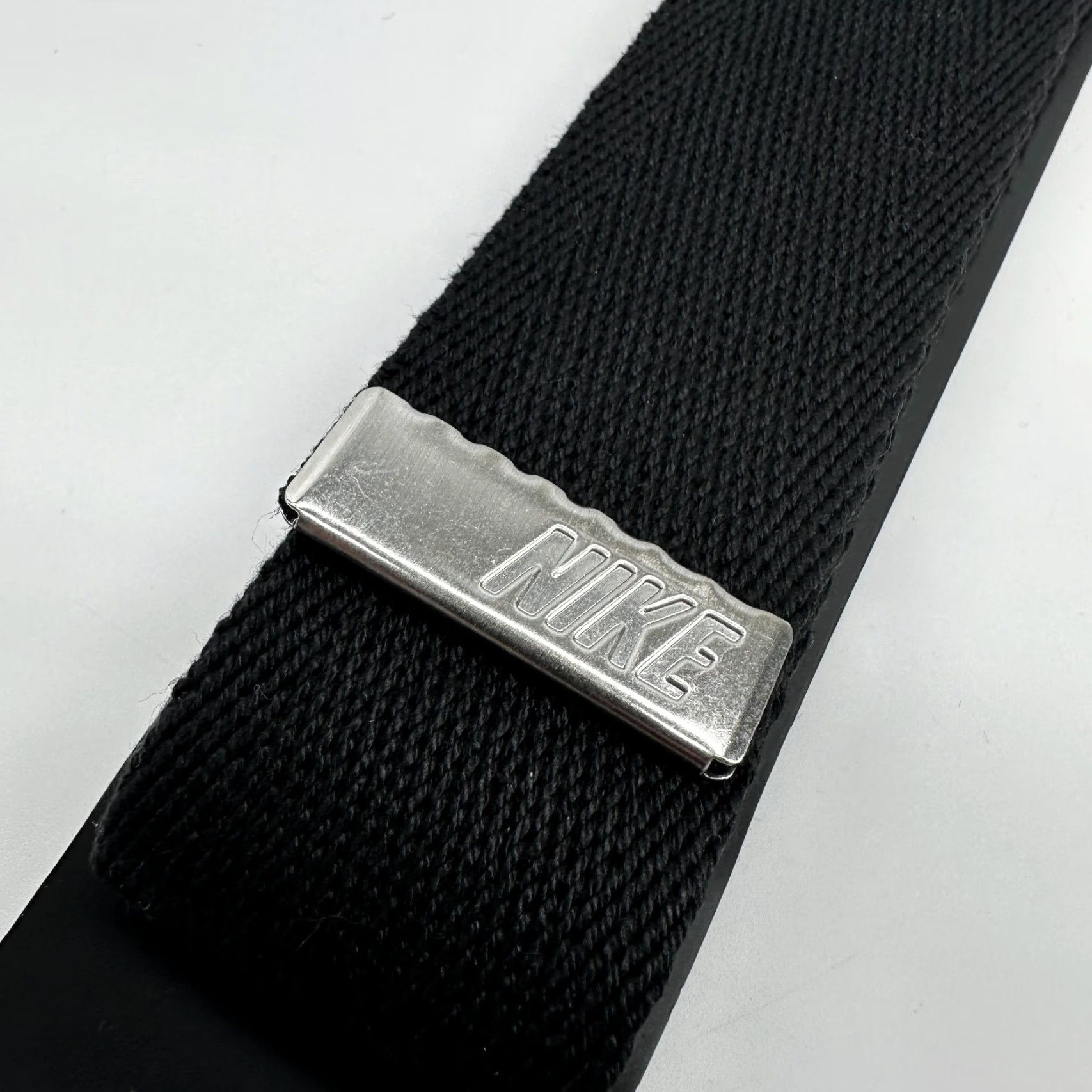 Nike Nike Golf Belt Mens One Size Up To 42” Black Adjustable Web Buckle Size ONE SIZE - 3 Thumbnail