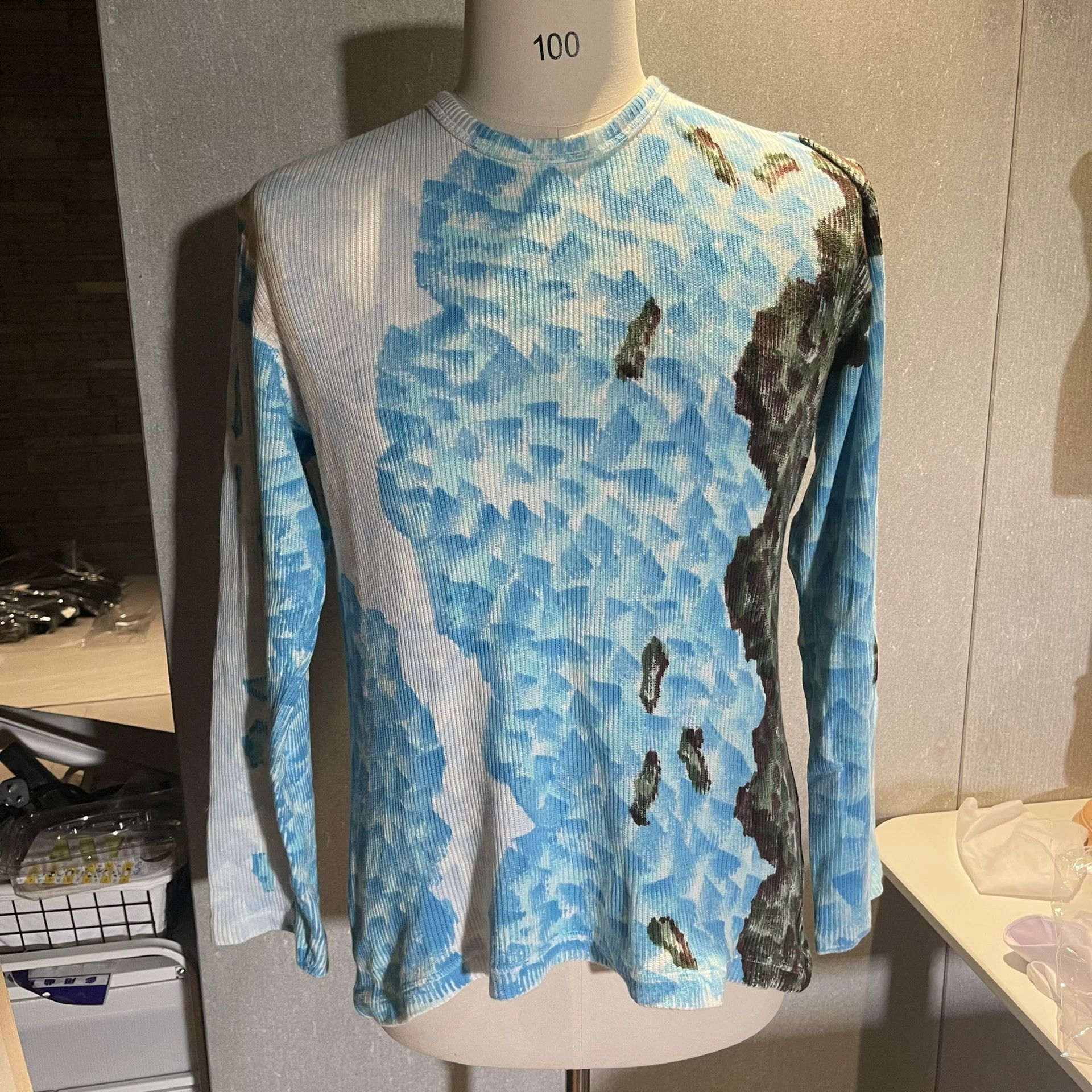 Issey Miyake Issey Miyake Long Sleeve Shirt Size US M / EU 48-50 / 2 - 1 Thumbnail