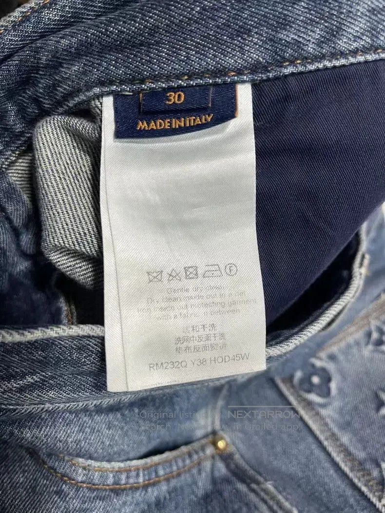 Louis Vuitton Louis Vuitton Blue Denim Lumber Pants. Size US 30 / EU 46 - 7 Thumbnail