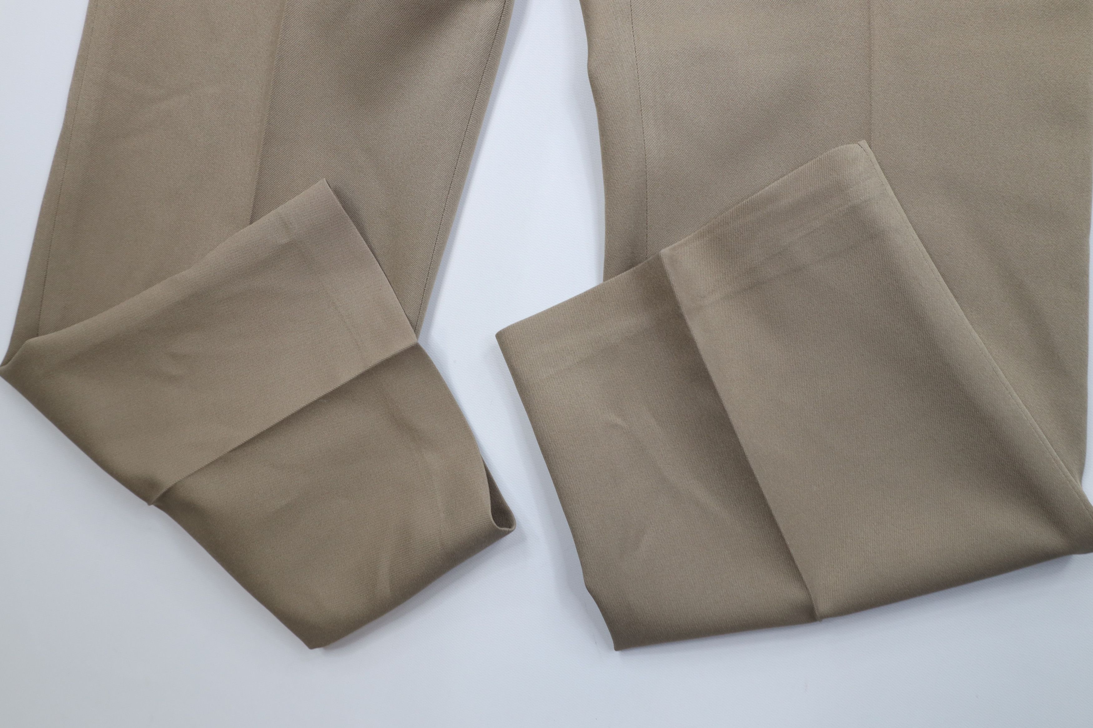 Vintage Vintage 70s Streetwear Knit Wide Leg Chino Pants Beige USA Size US 34 / EU 50 - 6 Thumbnail