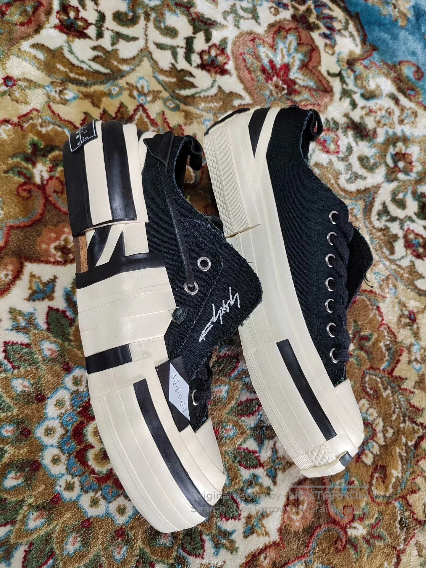 xVESSEL Wu Jianhao x VESSEL Black and White Sneakers. Size US 7 / EU 40 - 2 Thumbnail