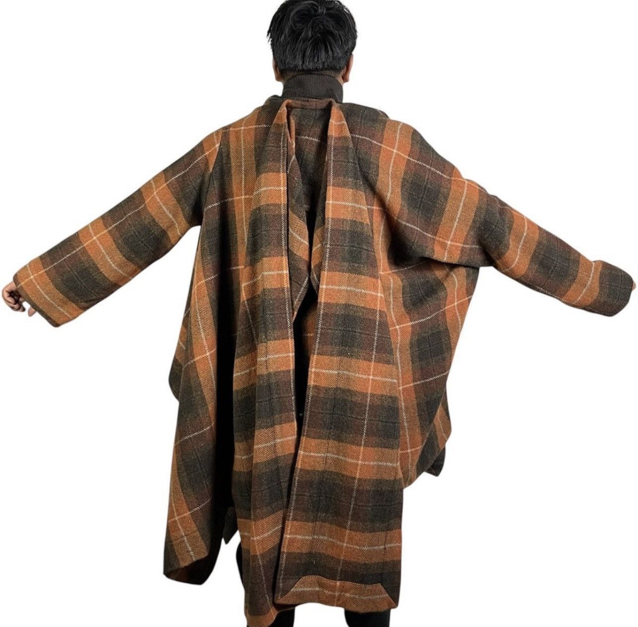 Vivienne Westwood Vivienne Westwood MAN 2-Way Convertible Cape Poncho Jacket Size US XL / EU 56 / 4 - 2 Thumbnail