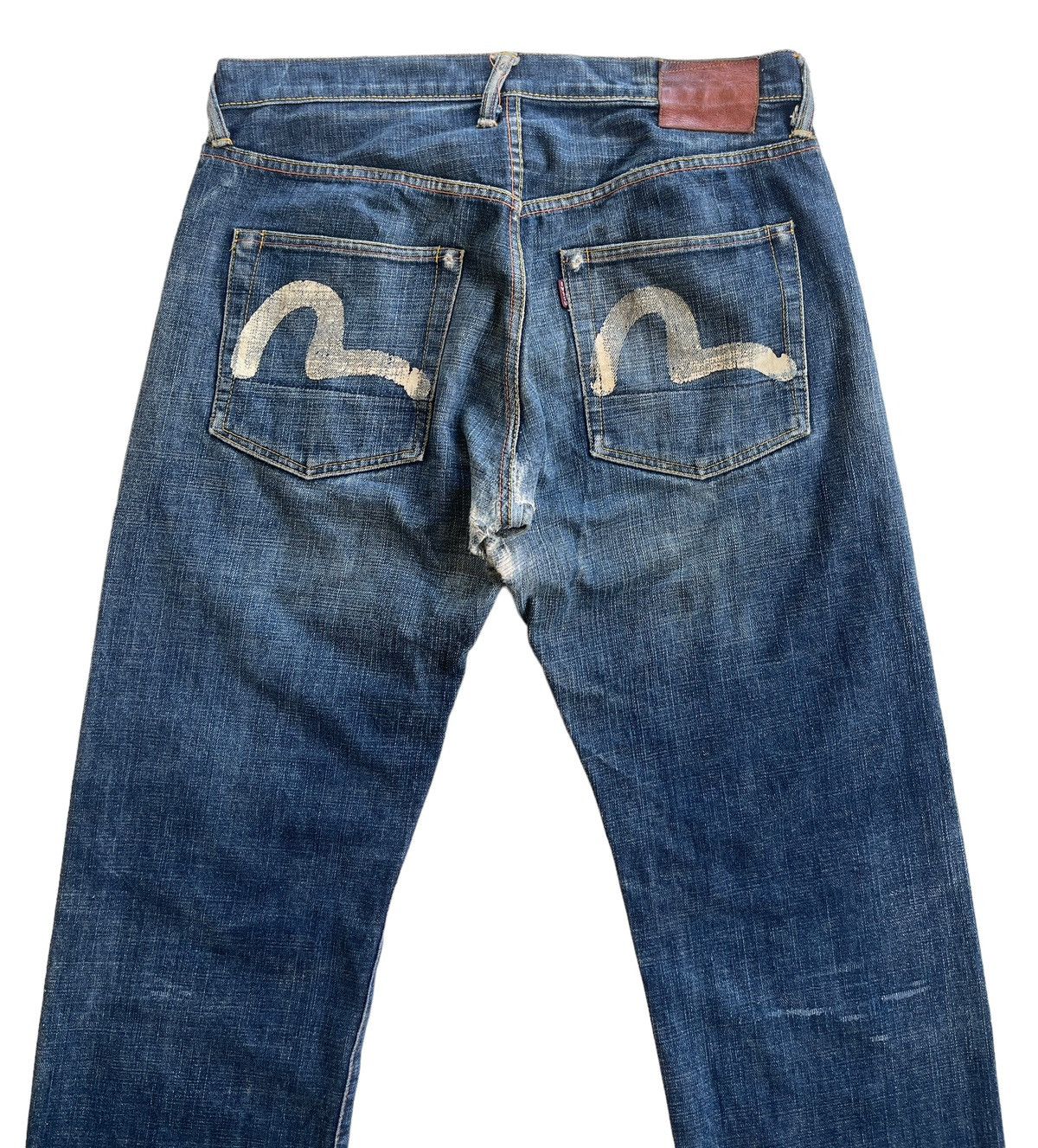 Evisu Evisu Daicock Distressed Selvedge Denim Size US 34 / EU 50 - 2 Thumbnail