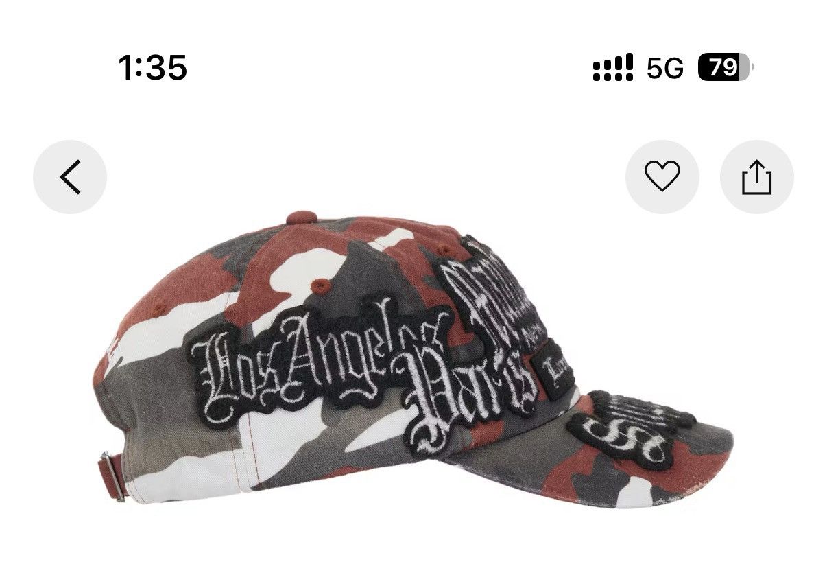Supreme City Patches 6-Panel hat Size ONE SIZE - 3 Thumbnail