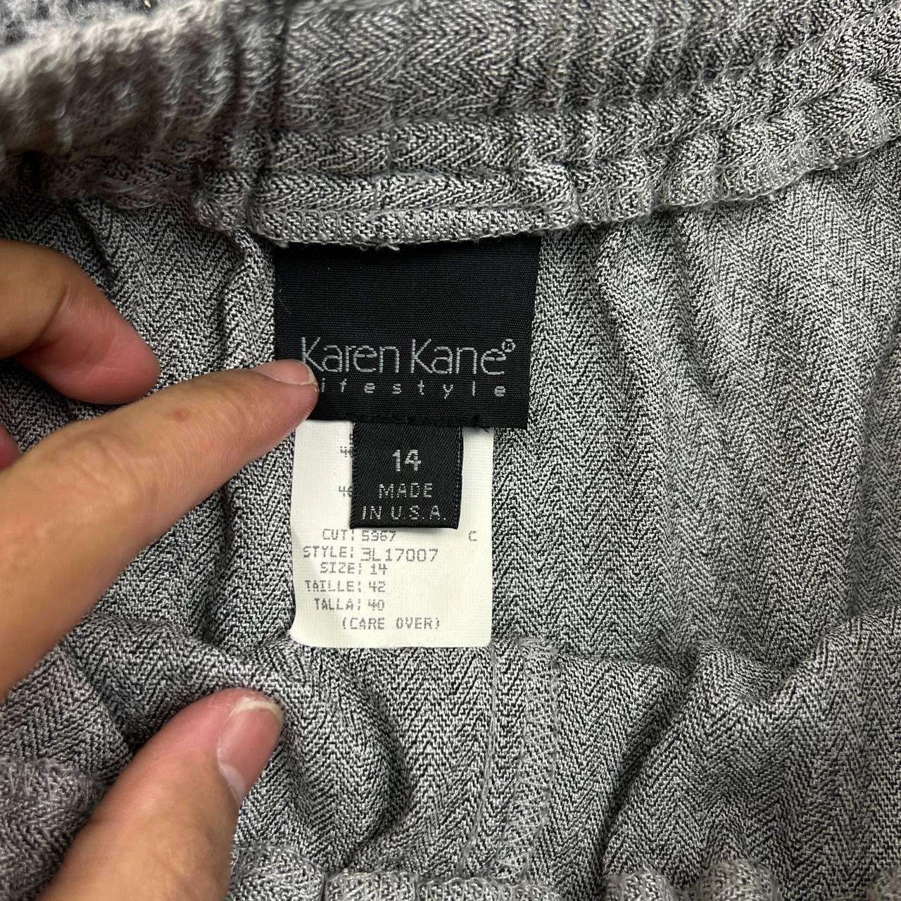 Other Vintage Karen Kane Pants Women 14 Pull On Drawstring 31x31 Size 31" - 8 Thumbnail