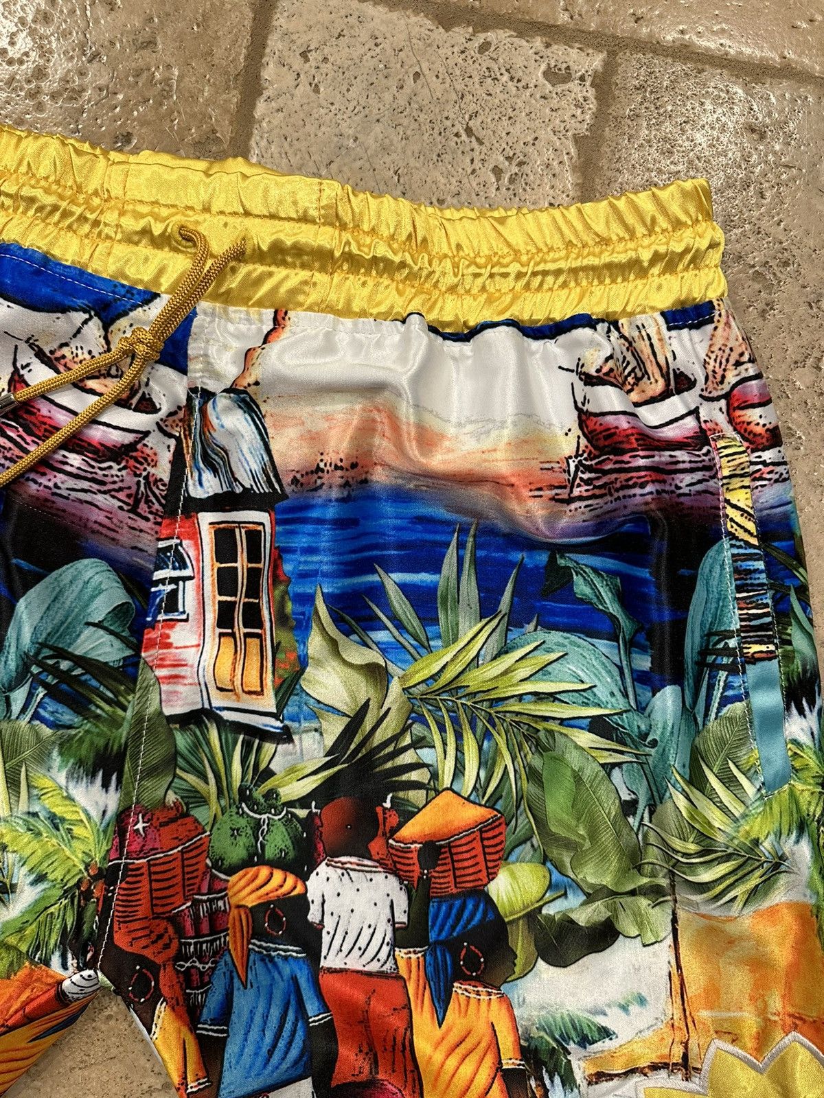 Just Don Just Don Islanders Island Multicolor Market Shorts Size US 36 / EU 52 - 4 Thumbnail