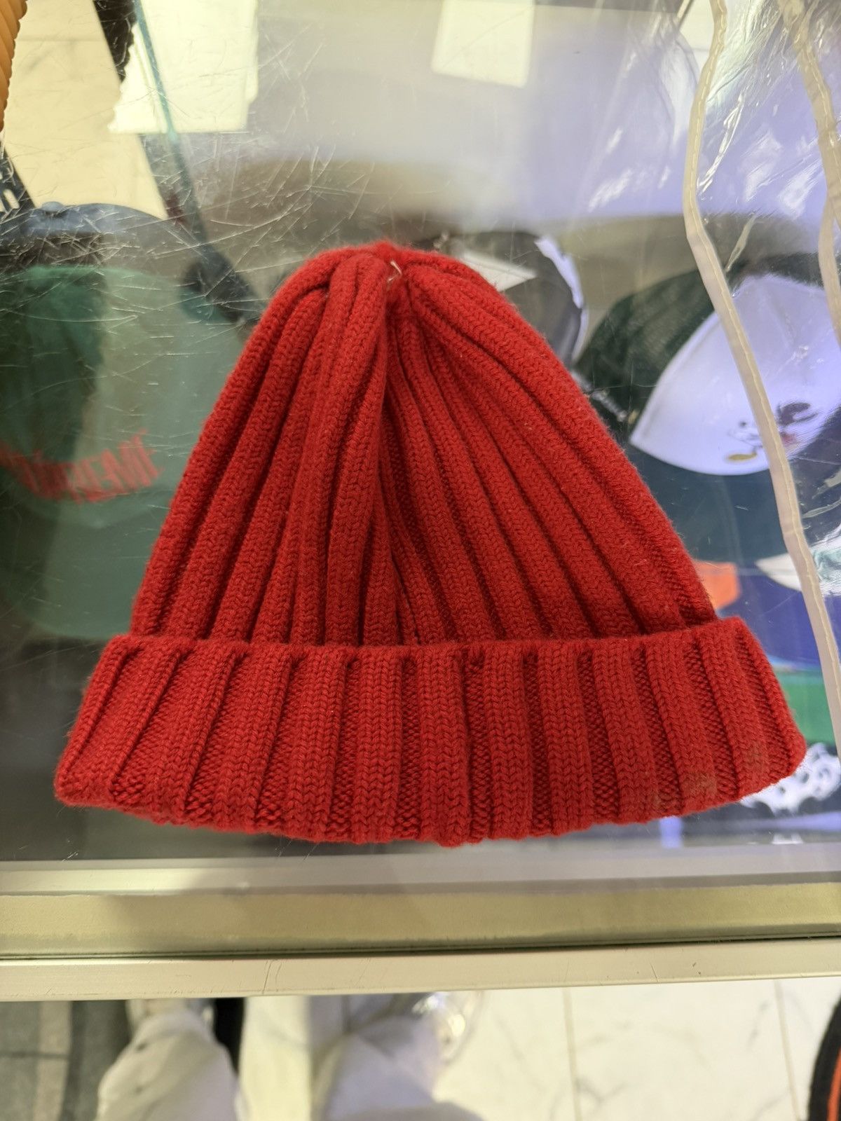Moncler Beanie (Red)