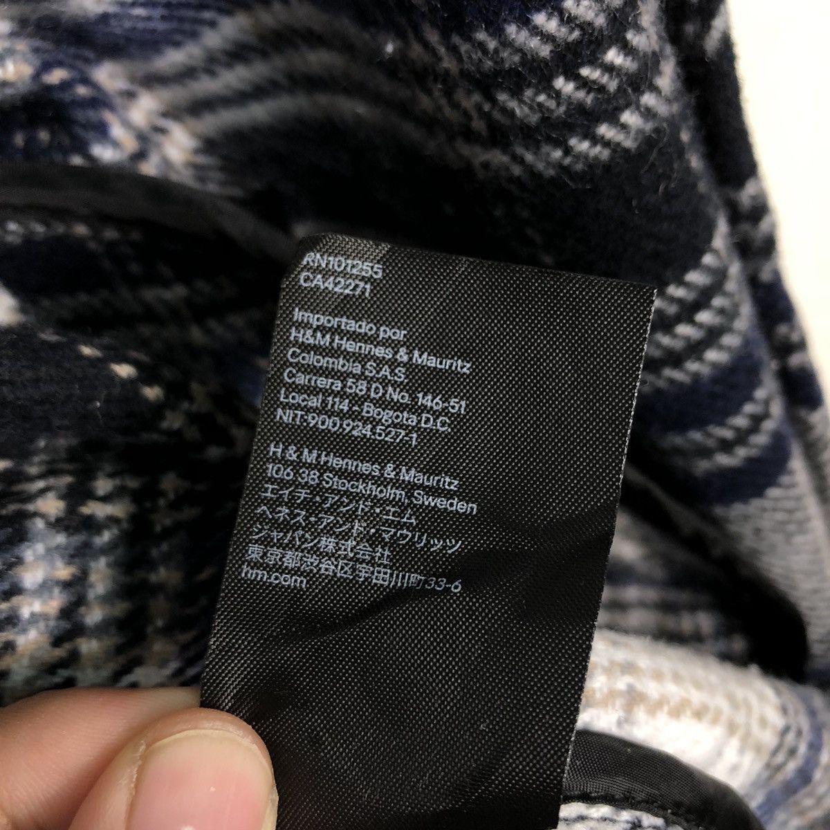 Japanese Brand 📌Vintage Flannel Jacket Wool Divided Tartan Issey Miyake Size US M / EU 48-50 / 2 - 25 Thumbnail