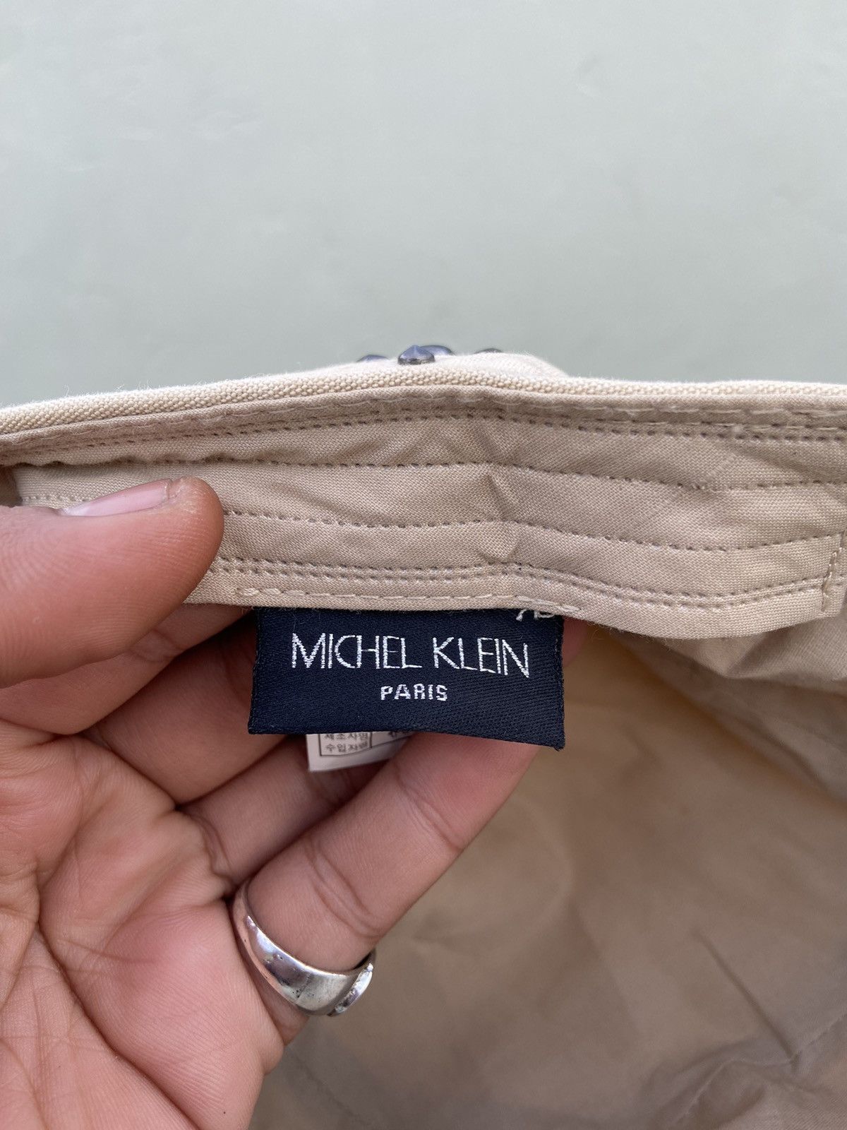 Le Grande Bleu (L.G.B.) 2000s Michel klein button studded patrol hat Size ONE SIZE - 8 Thumbnail