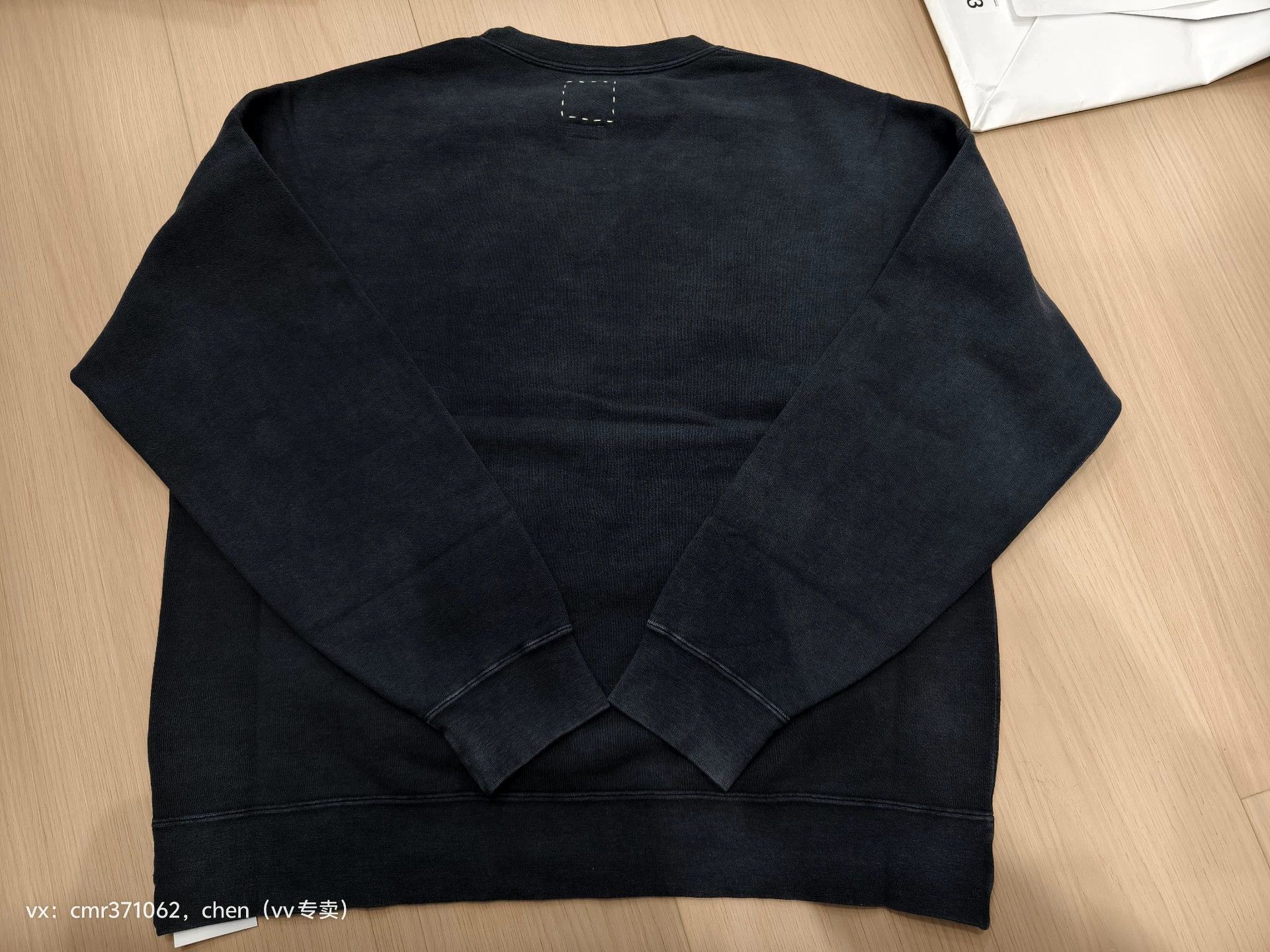 Visvim VISVIM 25SS JUMBO SB SWEAT L/S DMGD Black Sz 2,3,4 Size US M / EU 48-50 / 2 - 5 Thumbnail