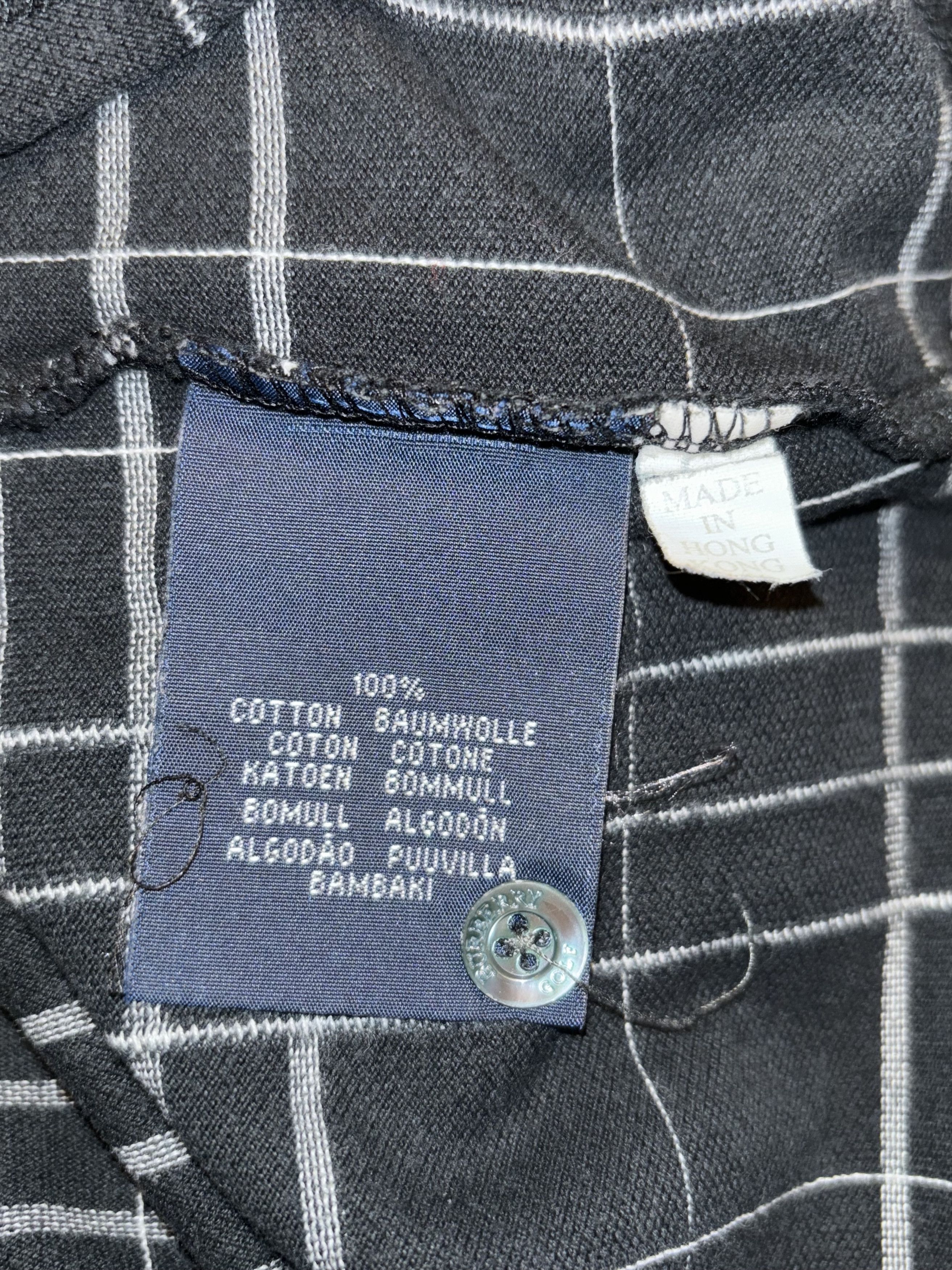Burberry Check Golf Polo Size US S / EU 44-46 / 1 - 4 Thumbnail