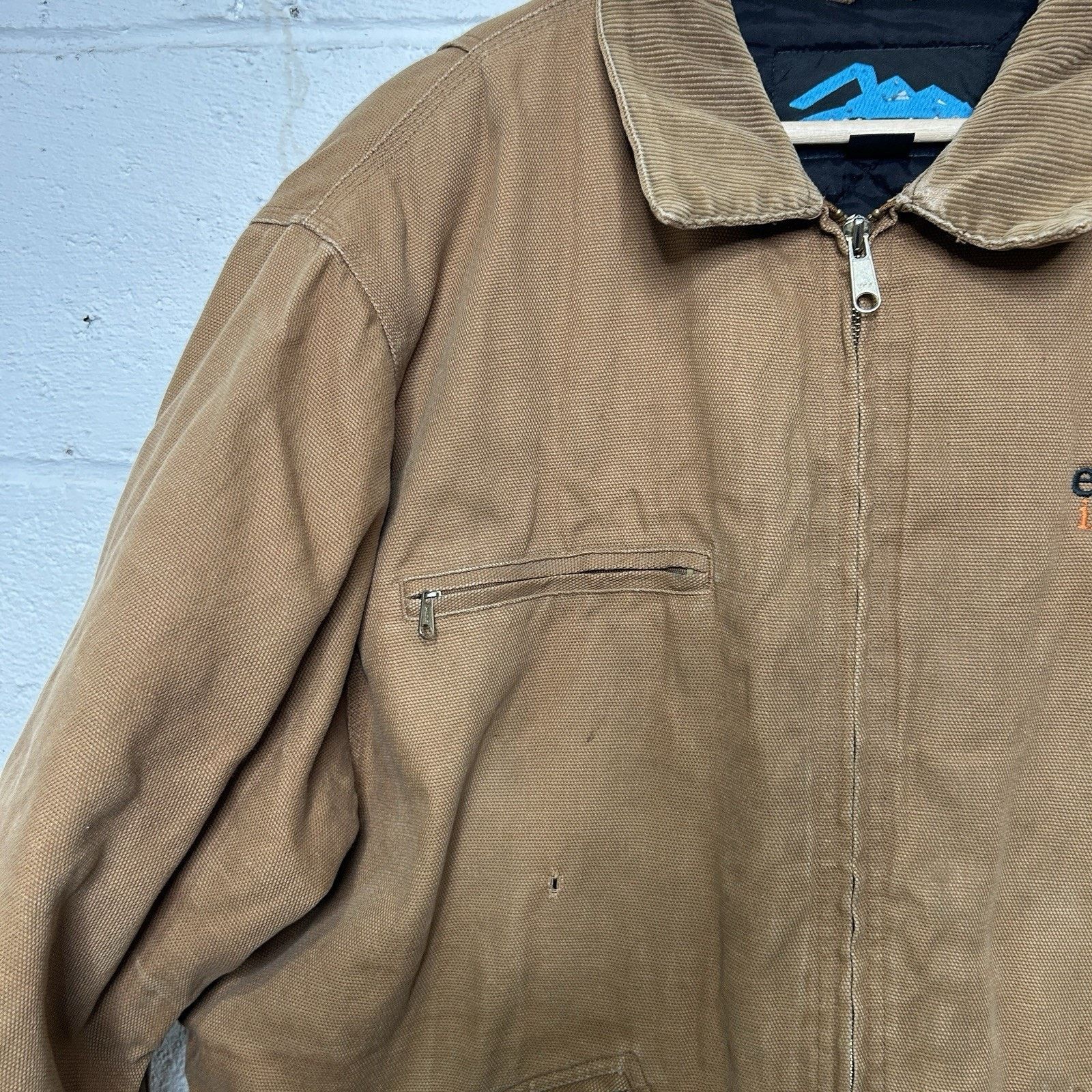 Other Vintage Tri-Mountain Quilted Detroit Style Jacket “Tan” Size US L / EU 52-54 / 3 - 4 Thumbnail