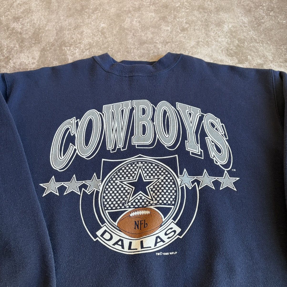 Vintage Vintage Logo 7 Dallas Cowboys Sweatshirt Size US XL / EU 56 / 4 - 1 Thumbnail