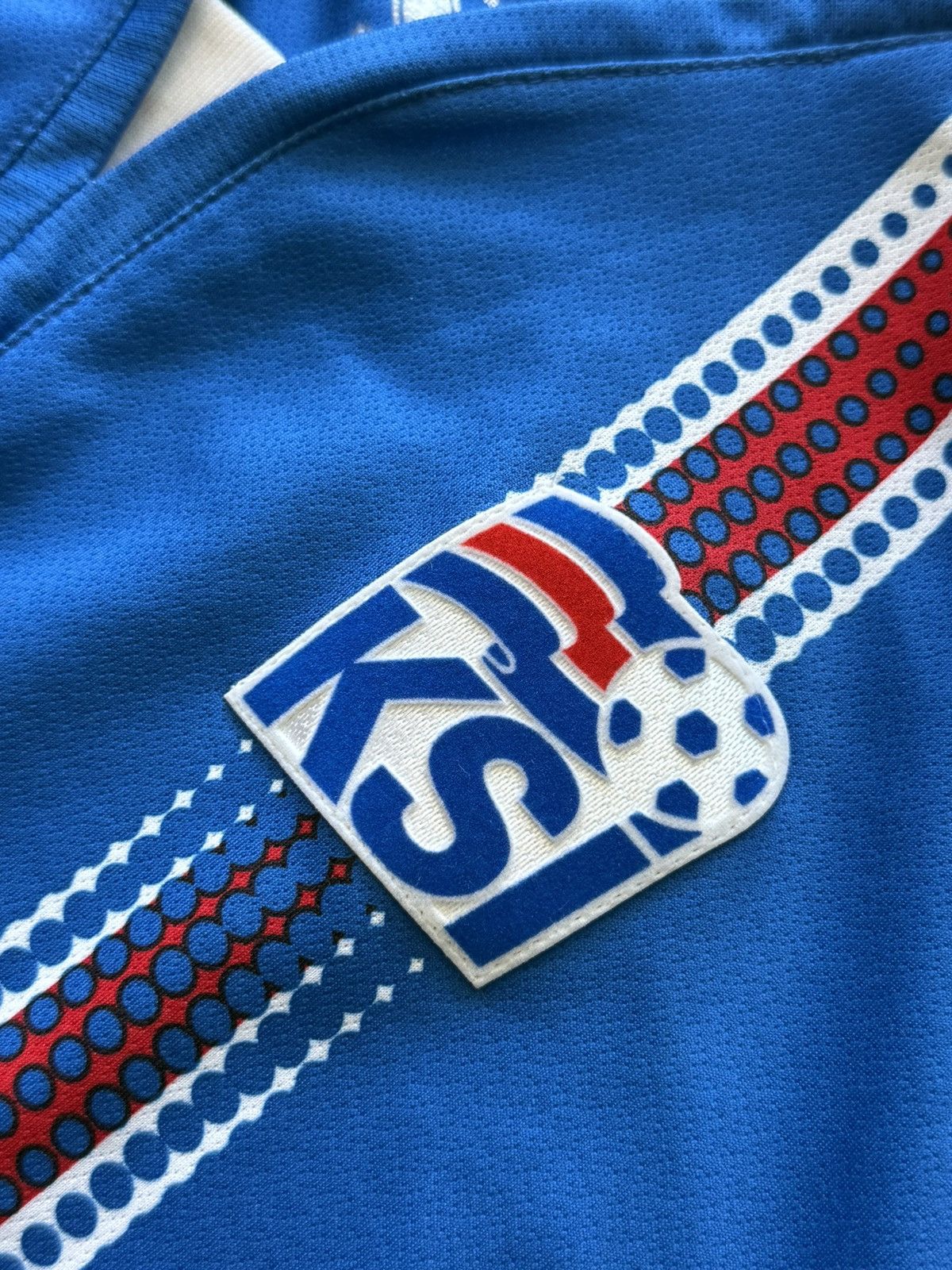 Errea 2016/17 Iceland KSI Fyrir Island euro home soccer jersey tee Size US S / EU 44-46 / 1 - 3 Thumbnail
