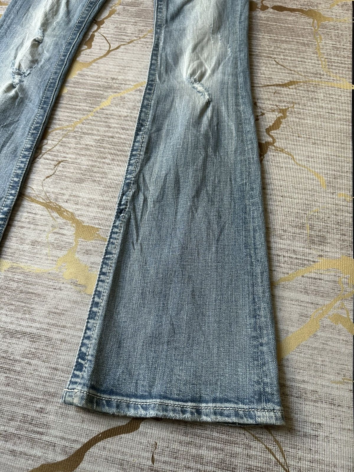 Miss Me FLARE Miss Me Distressed Swaroski Design Jeans Size 28" / US 6 / IT 42 - 8 Thumbnail