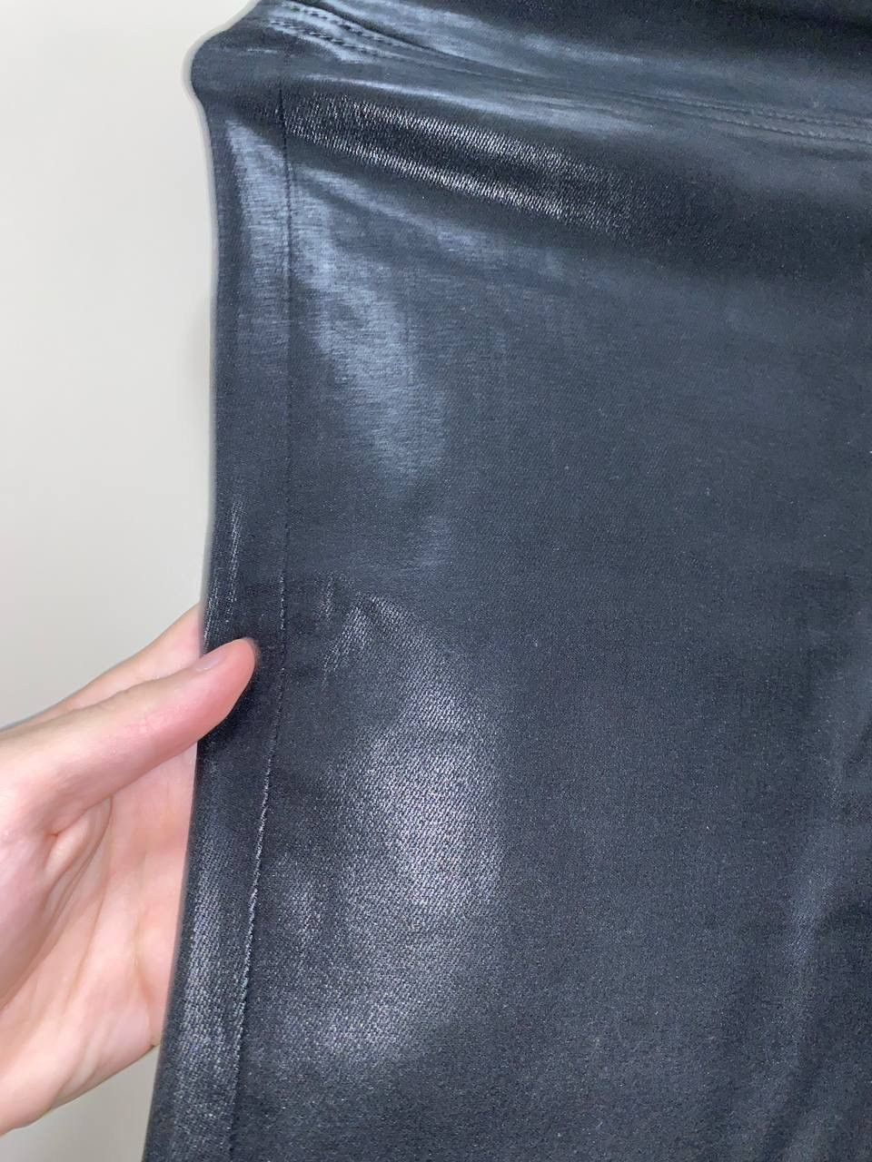 Frame Frame Le Baggy Palazzo leather black trousers Size US 28 / EU 44 - 7 Thumbnail