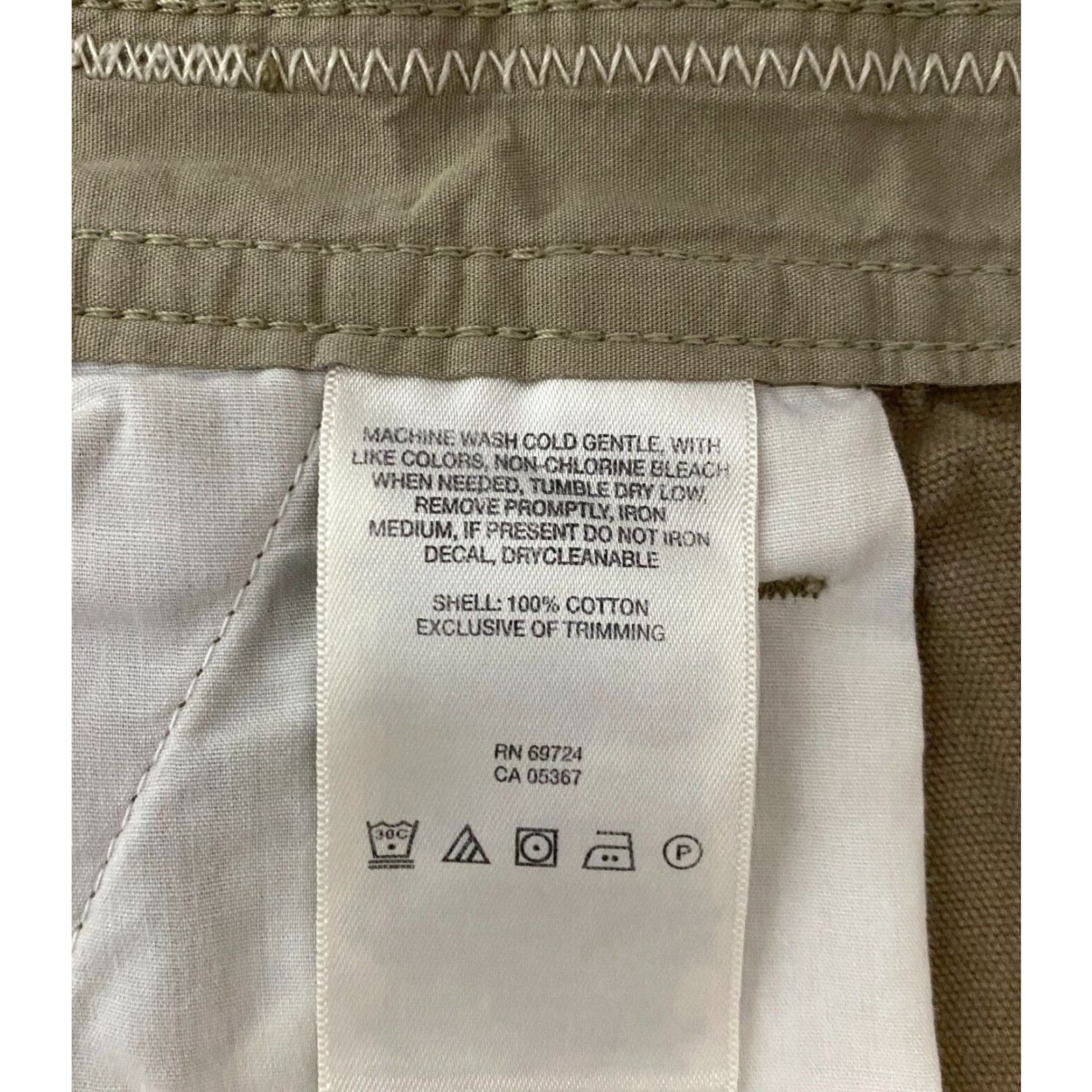 Vintage Columbia Men's Shorts Cargo Pocket Regular Size 38 Khaki Brown Canvas Cotton Summer Outdoor Size US 38 / EU 54 - 7 Thumbnail