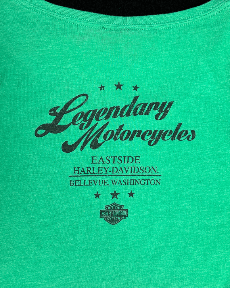Harley Davidson 2017 Harley Davidson Bellevue Washington Rhinestone T-Shirt Size L / US 10 / IT 46 - 7 Thumbnail