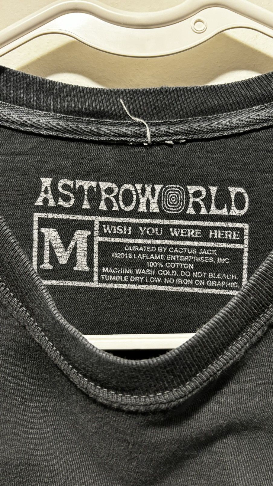 Travis Scott Travis Scott Astroworld Merch Tee Size US M / EU 48-50 / 2 - 3 Thumbnail
