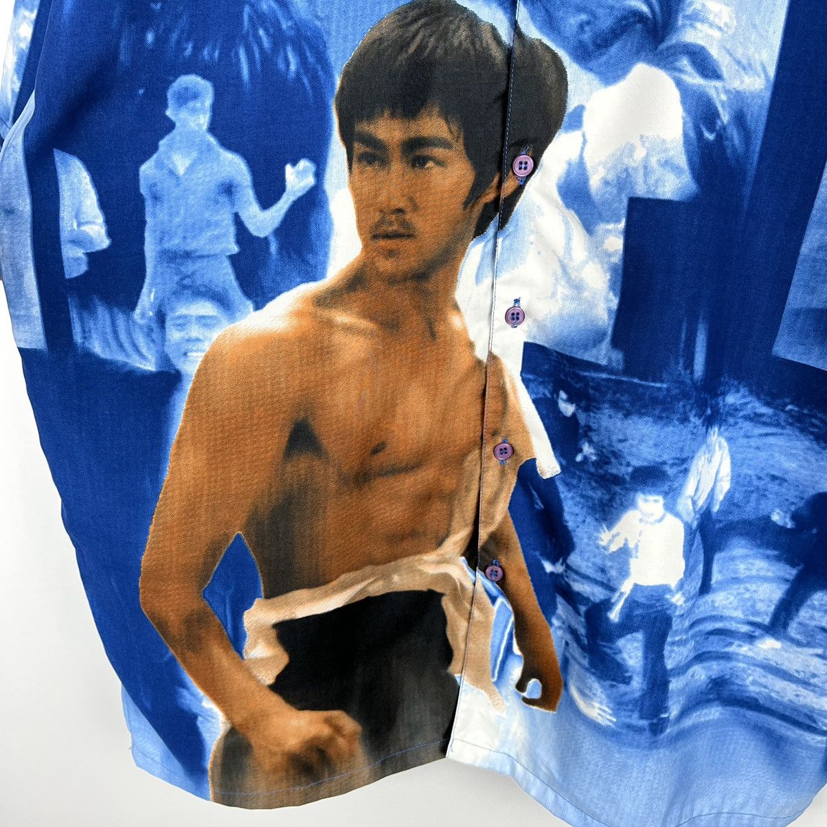 Vintage Vintage Bruce Lee y2k japanese style shirt 90’s Size US XL / EU 56 / 4 - 4 Thumbnail