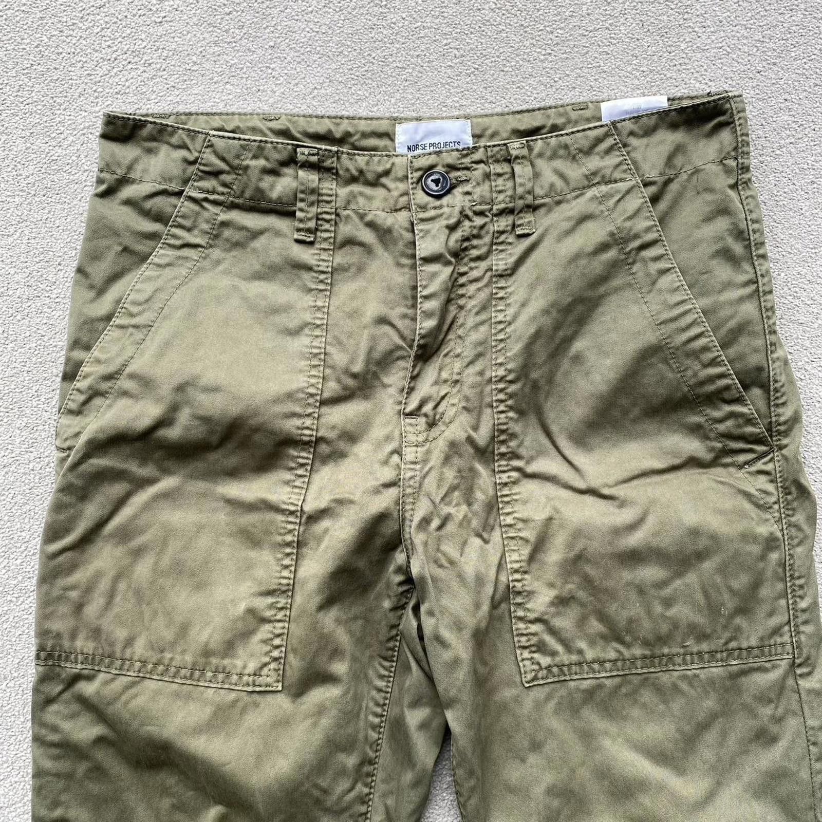 Norse Projects Norse Projects Carpenter Cargo Jarl Baker Trousers Pants Size US 30 / EU 46 - 2 Thumbnail