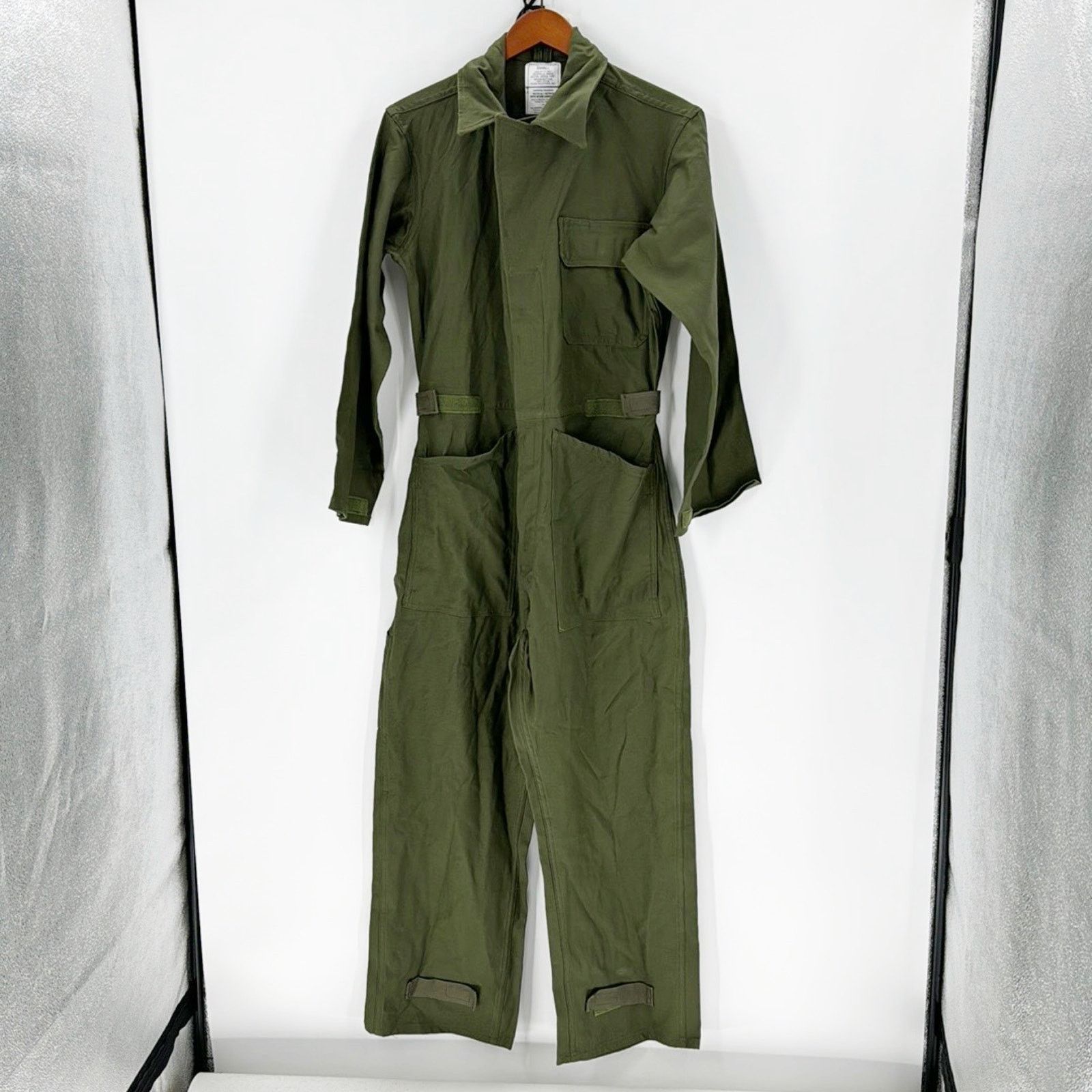Other USAF Military ARMY Airforce Flight Suit Coveralls Size small Size 26" / US 2 / IT 38 - 1 Thumbnail