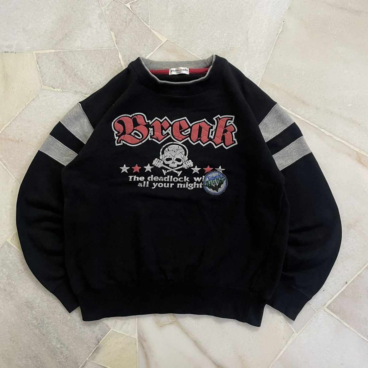If Six Was Nine Vintage Y2€ Design Break Skull Skeleton Size US S / EU 44-46 / 1 - 2 Thumbnail