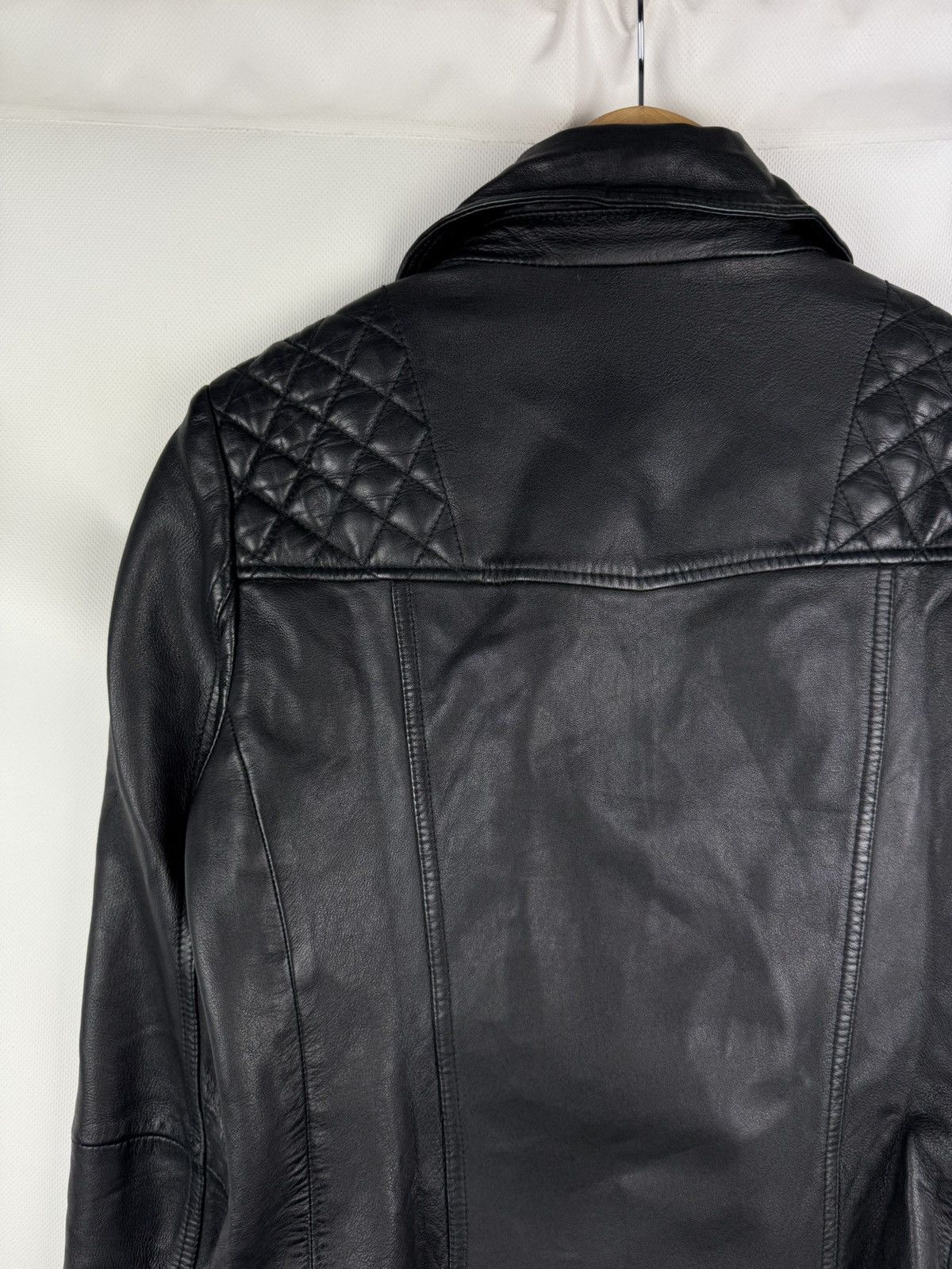 Allsaints Allsaints Catch Biker Ladies Leather Full Zip Jacket Size M / US 6-8 / IT 42-44 - 16 Thumbnail