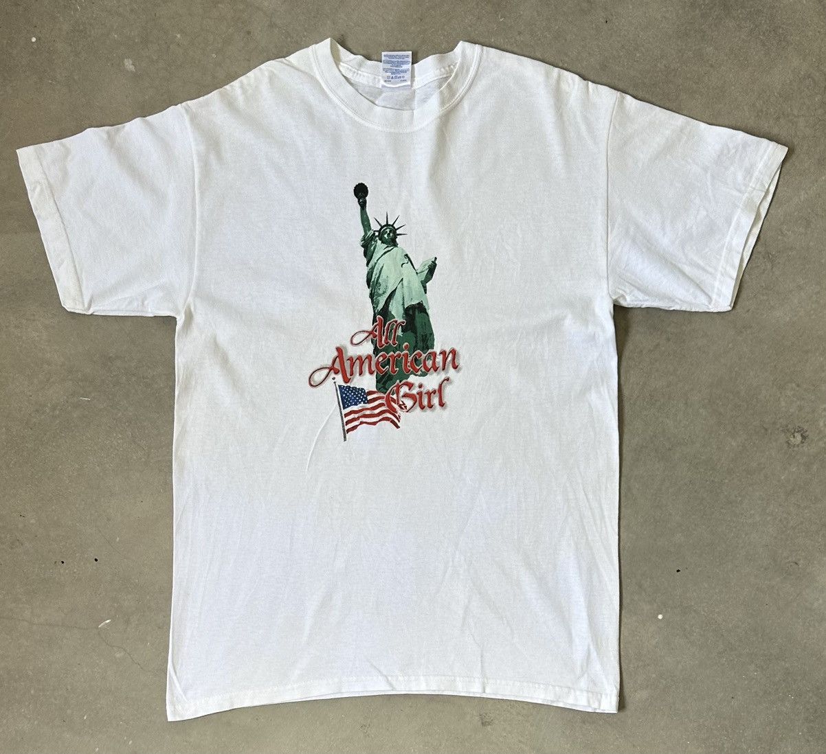 Vintage VINTAGE ALL AMERICAN GIRLS LIBERTY TEE Size US M / EU 48-50 / 2 - 1 Thumbnail