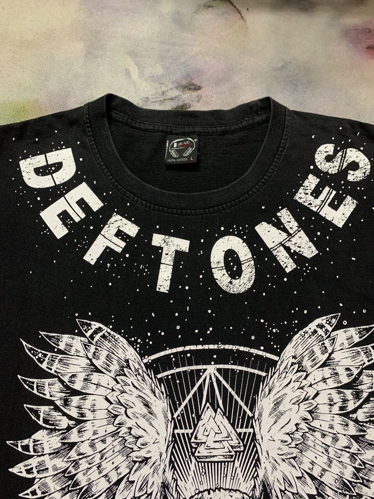 Band Tees Deftones Owl and Skull Bootleg Tshirt Size US M / EU 48-50 / 2 - 4 Thumbnail
