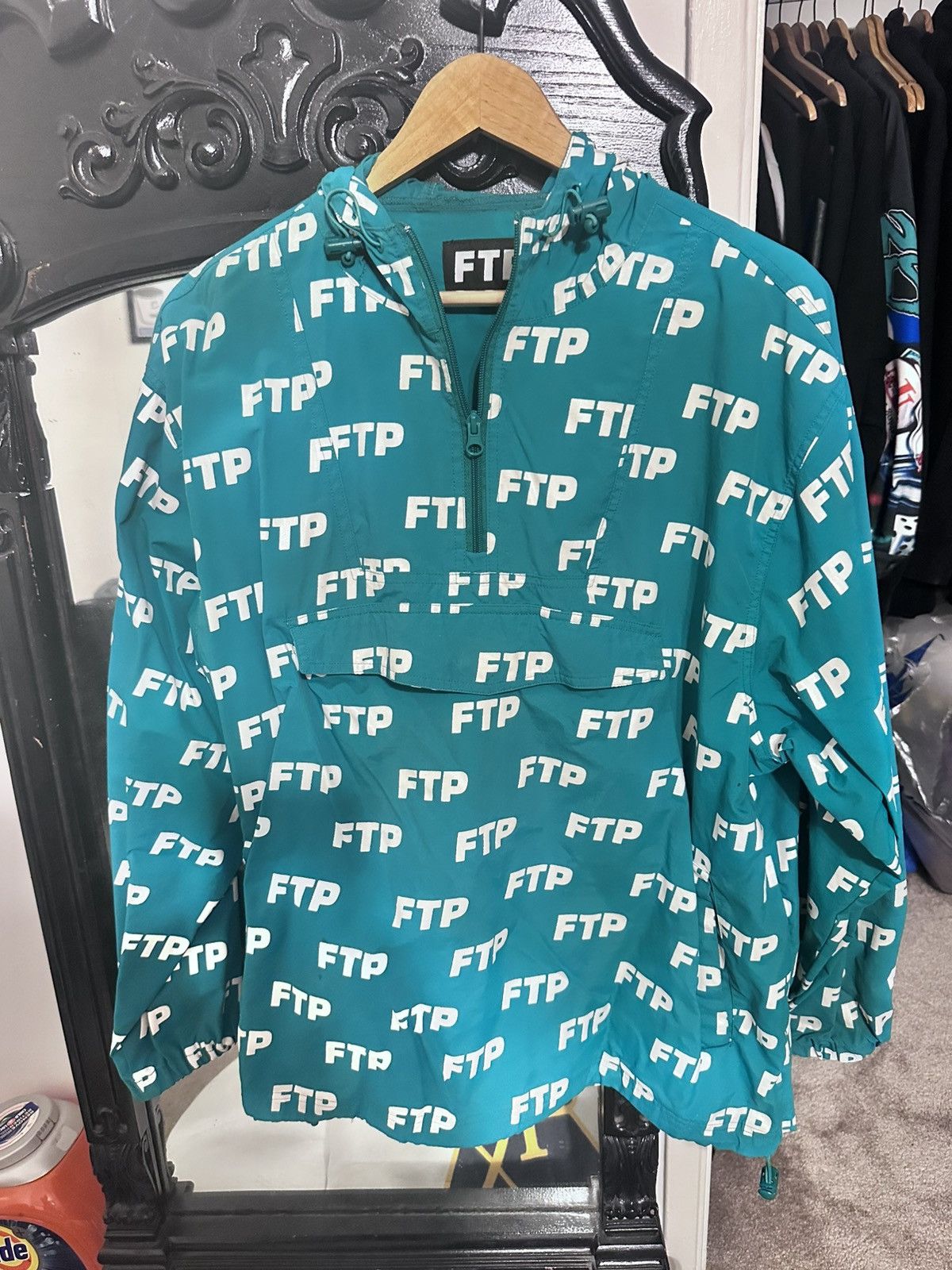 Fuck The Population FTP All Over Print Anorak Jacket Size US L / EU 52-54 / 3 - 1 Thumbnail