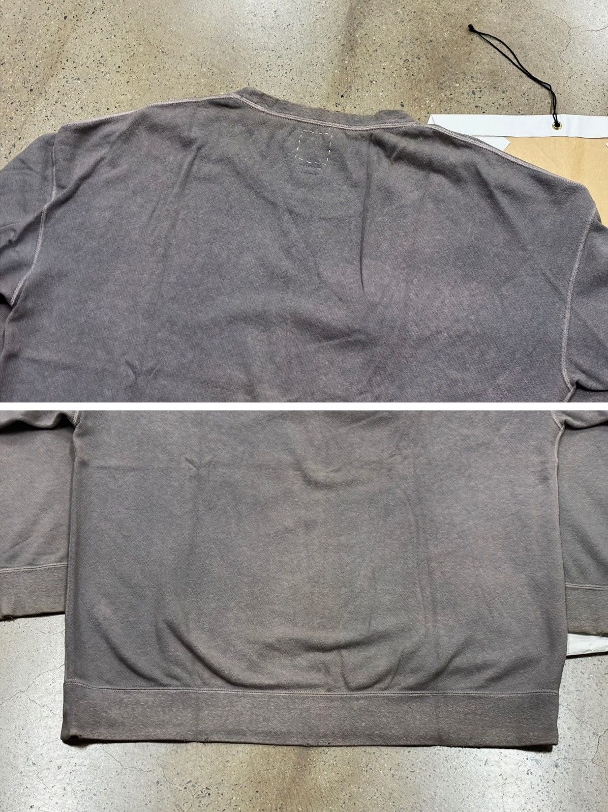 Visvim Visvim 21ss jumbo sweat l/s （uneven dye） Size US XL / EU 56 / 4 - 6 Thumbnail