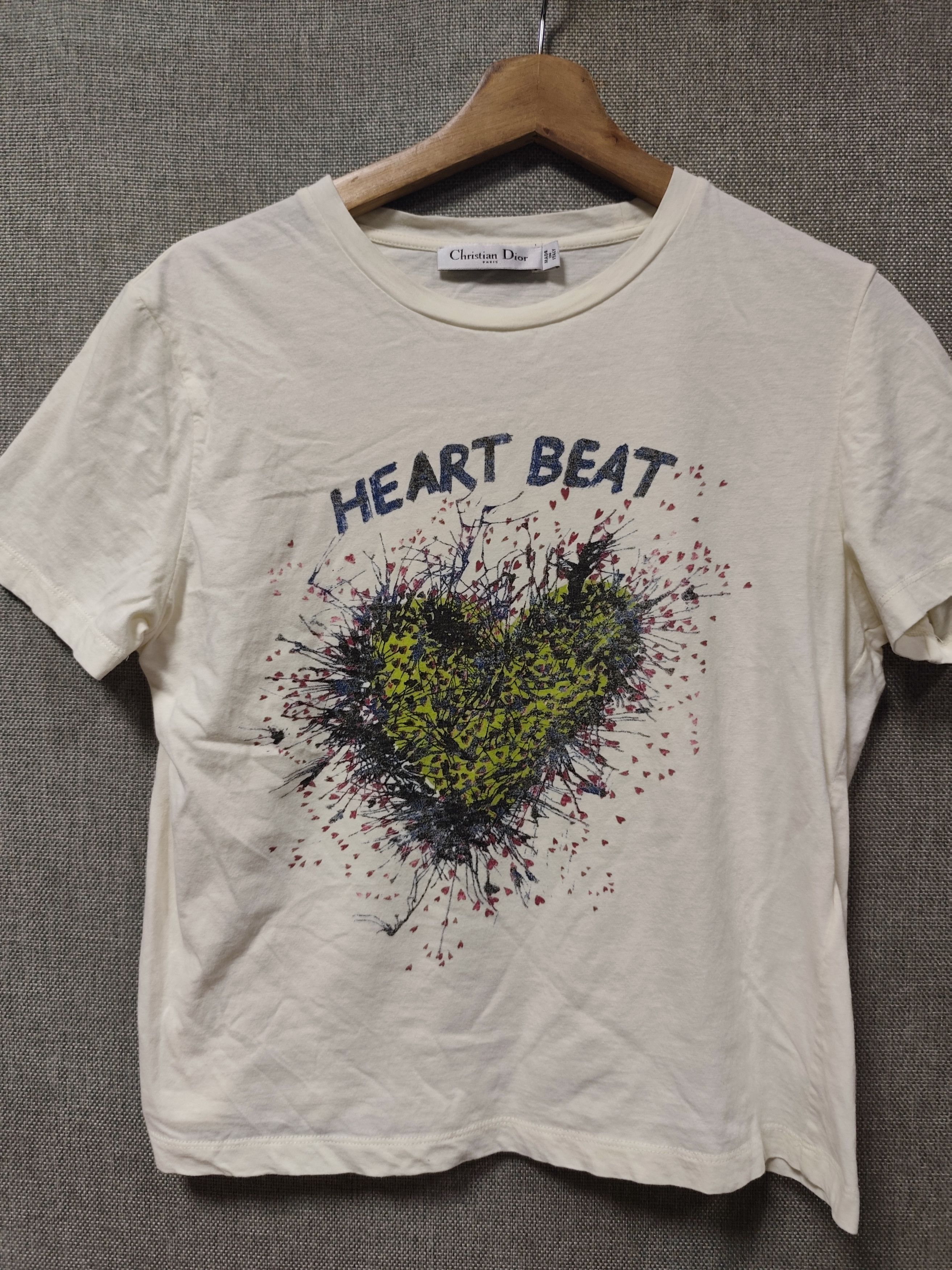 Dior Christian Dior Heart Beat Tee Size S / US 4 / IT 40 - 3 Thumbnail