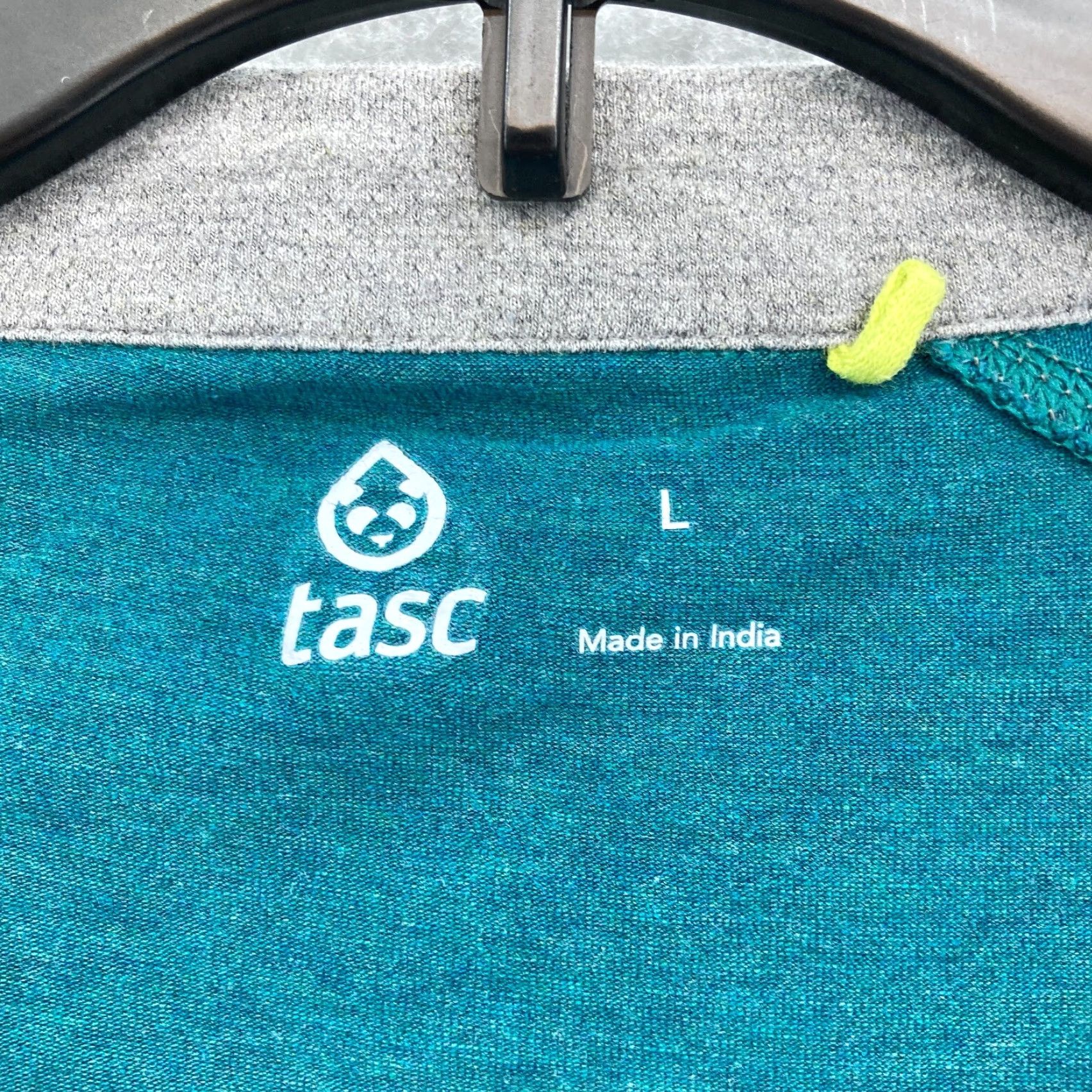 Vintage TASC Performance Carrollton Lightweight Quarter Zip Mens Large Blue Bamboo Gym Shirt Size US L / EU 52-54 / 3 - 4 Thumbnail