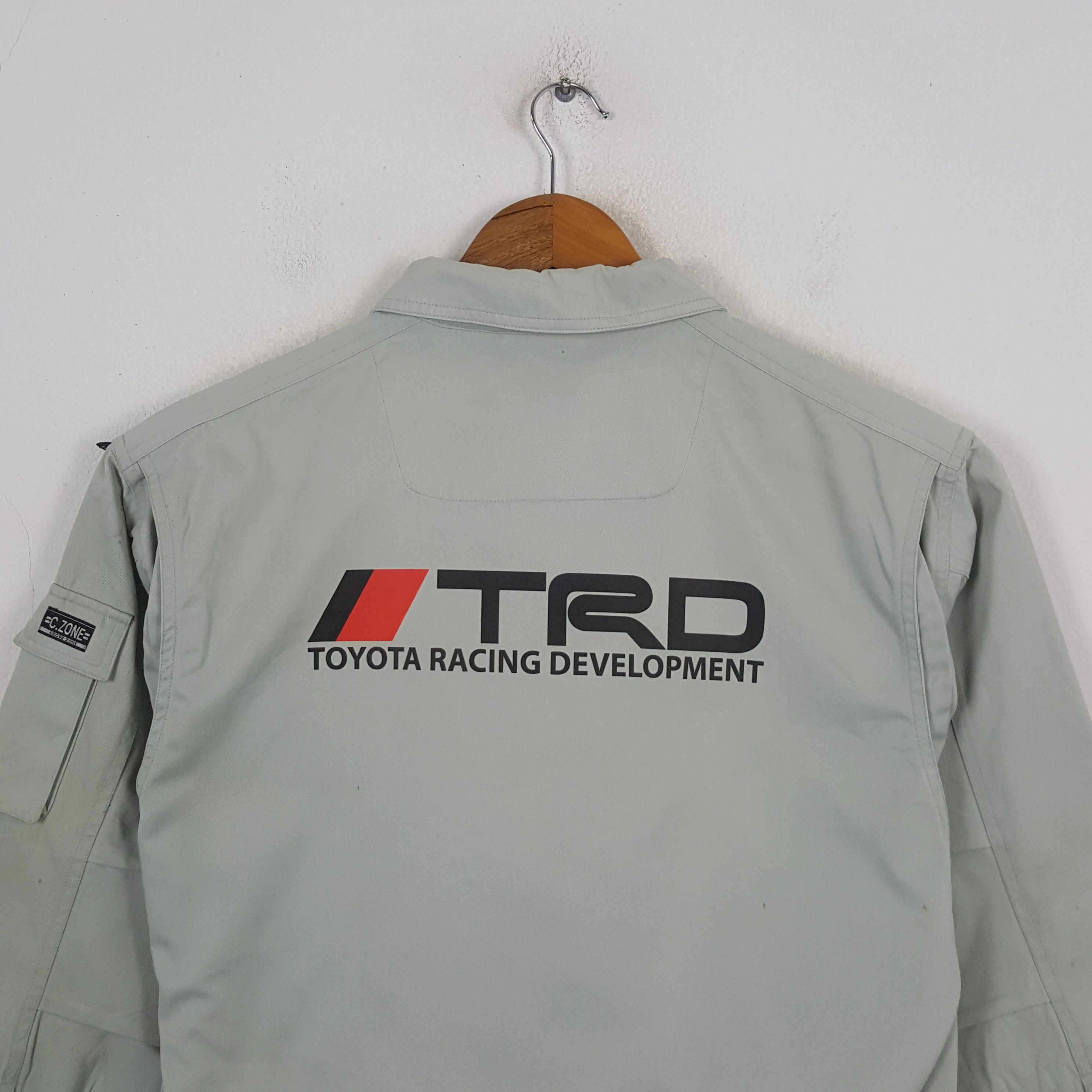 Japanese Brand Vintage TRD Toyato Racing Development Custom Jacket RR19 Size US M / EU 48-50 / 2 - 2 Thumbnail
