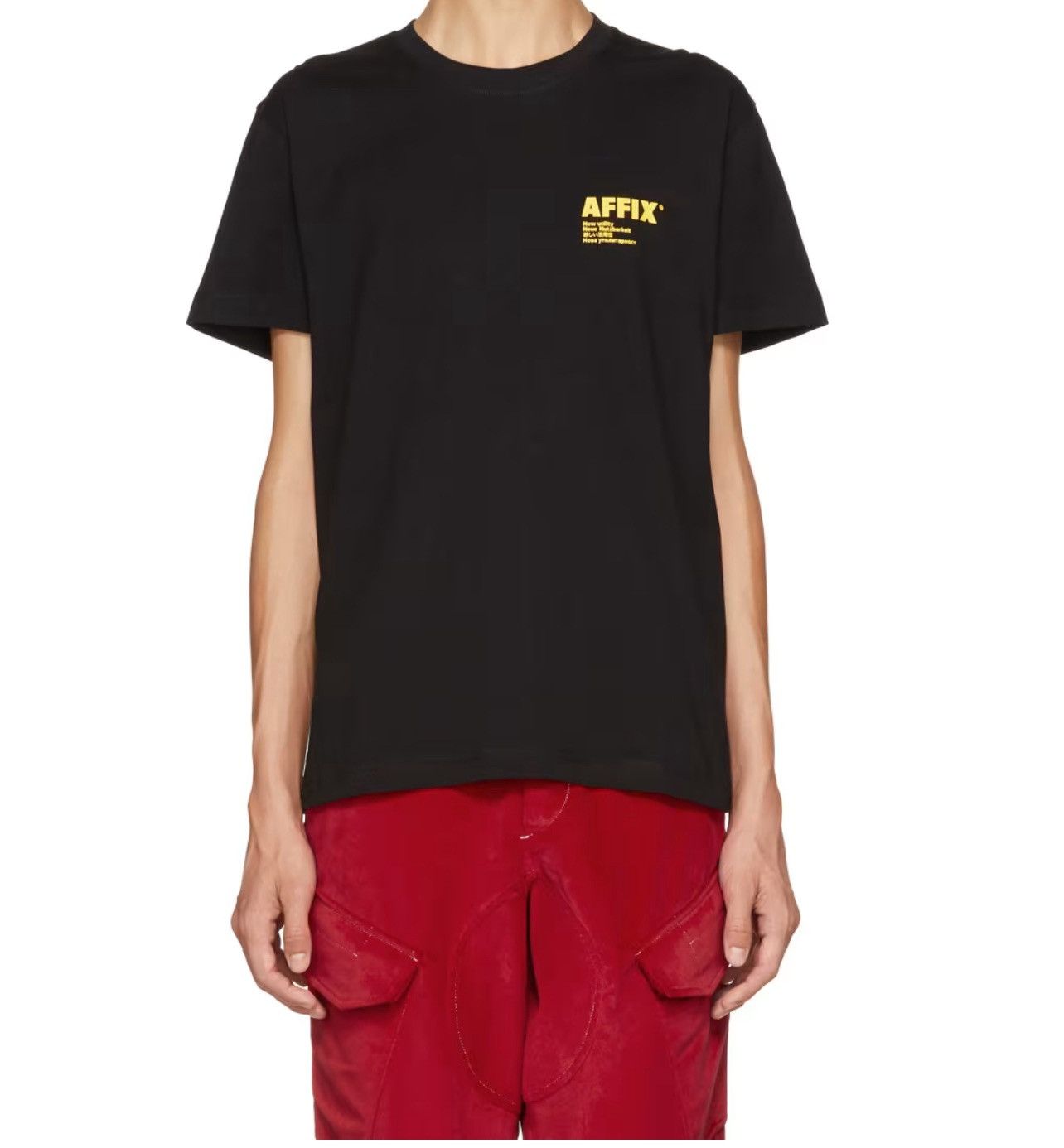 AFFXWRKS AFFXWRKS Black Logo T-Shirt Size US XS / EU 42 / 0 - 1 Thumbnail