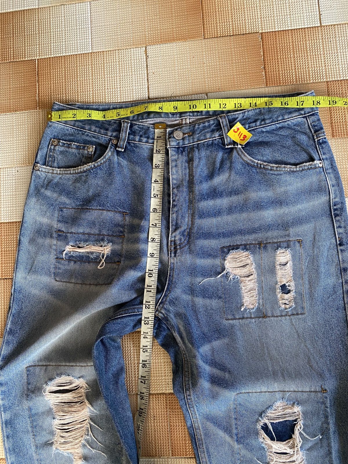 14th Addiction × Beauty Beast × PPFM Vintage u.s boarder slim straight denim Size US 36 / EU 52 - 3 Thumbnail