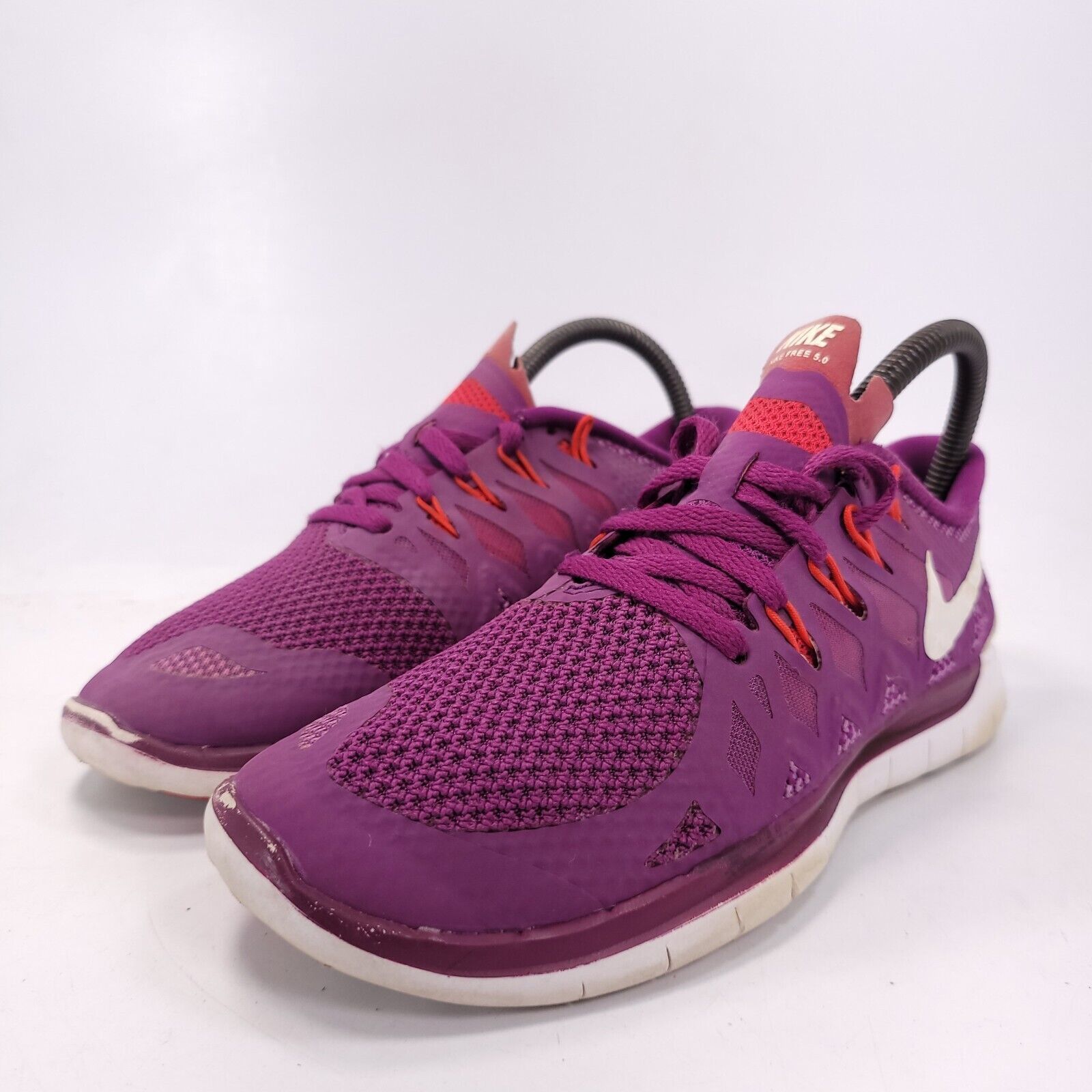 Nike Nike Free 5.0 Shoe Womens Size 6.5 642199-501 Purple White Size US 6.5 / IT 36.5 - 1 Thumbnail