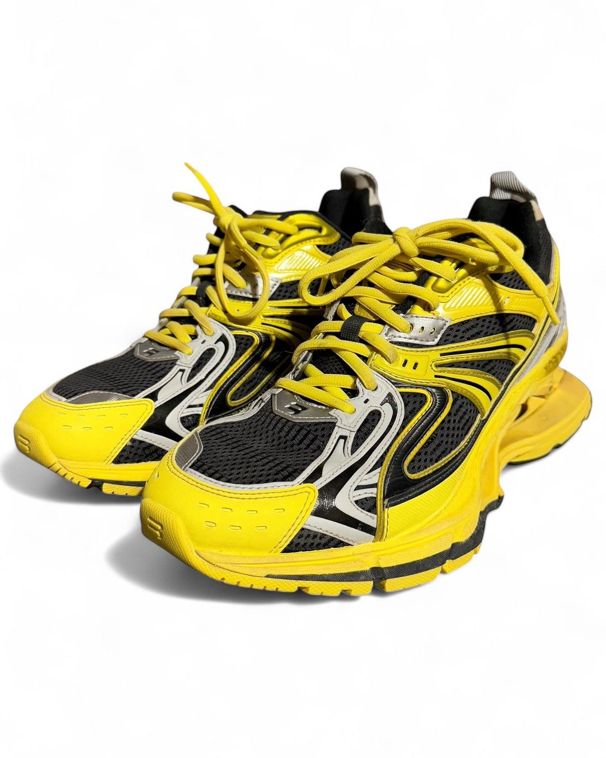 RARE Yellow Lightning X-Pander (X Pander) Heel Sneaker