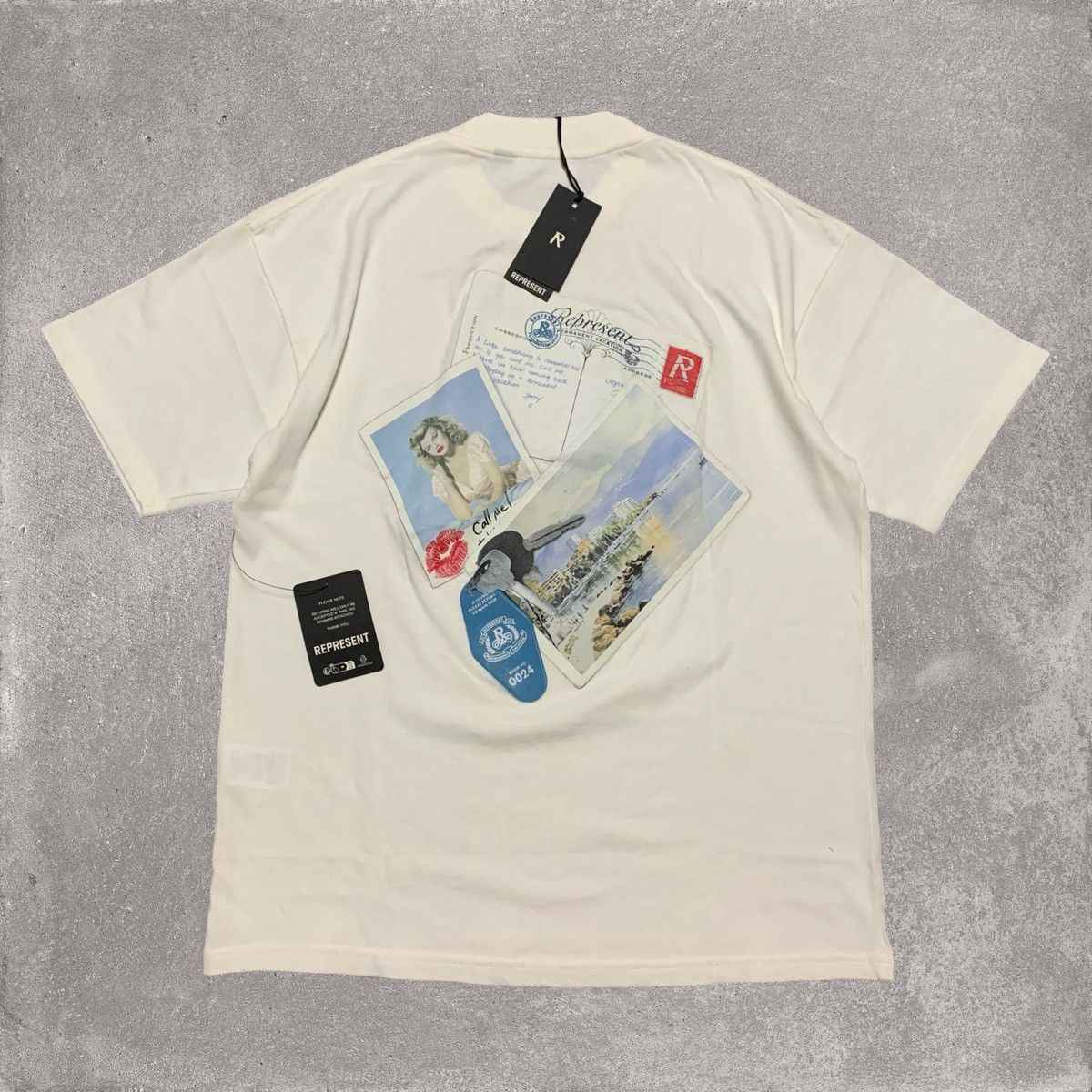 Represent Clo. Represent Small Girls Of Summer Flat White Tee Size US S / EU 44-46 / 1 - 1 Thumbnail
