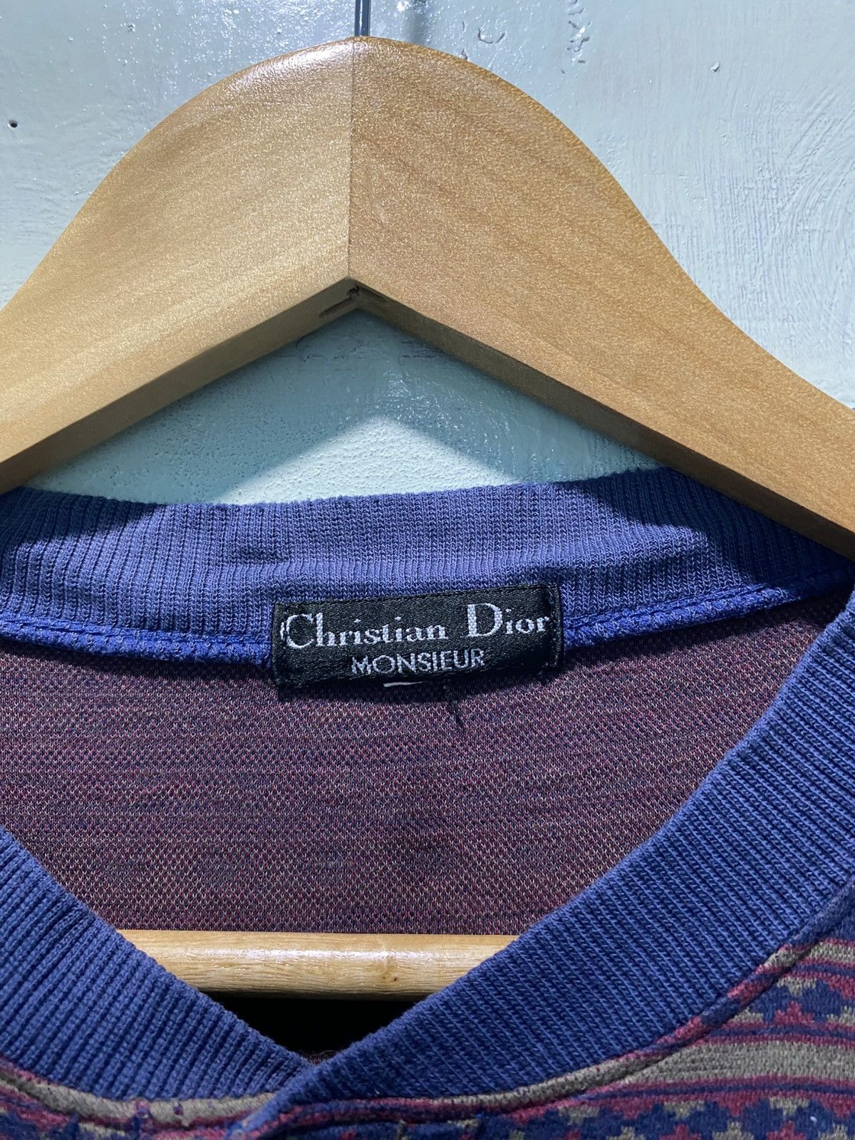 Christian Dior Monsieur Vintage Christian Dior Monsieur Stripe Long Made Japan Size US M / EU 48-50 / 2 - 6 Thumbnail