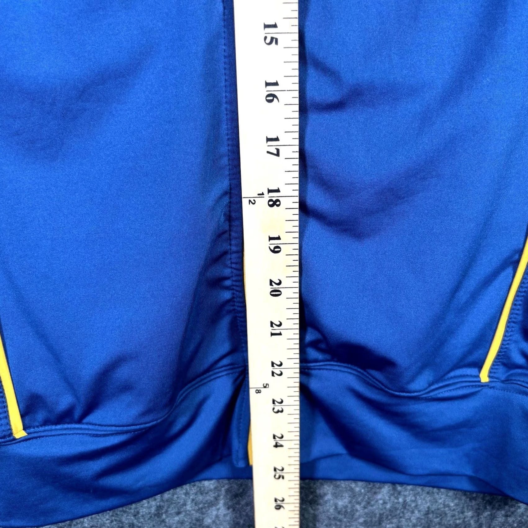 Disney Run Disney Track Jacket Unisex S Blue Polyester Zip-Up Breathable Performance Stretch Activewear Shirt Size US S / EU 44-46 / 1 - 4 Thumbnail