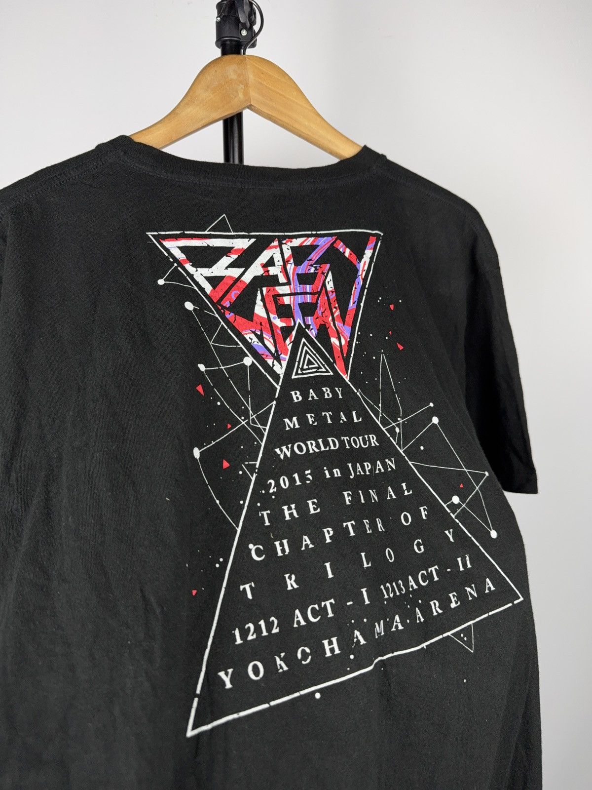 Band Tees Babymetal World Tour 2015 Japan Yokohama T Shirt Size US XL / EU 56 / 4 - 13 Thumbnail