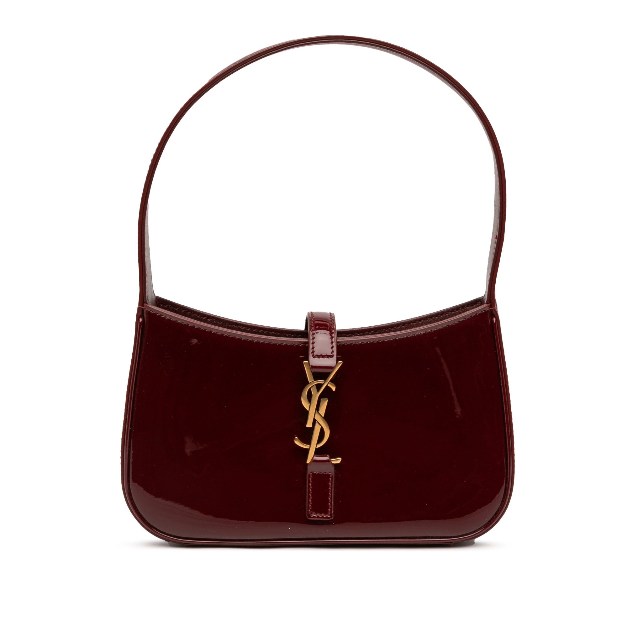 Saint Laurent Paris Mini Patent Le 5 a 7 Size ONE SIZE - 1 Thumbnail
