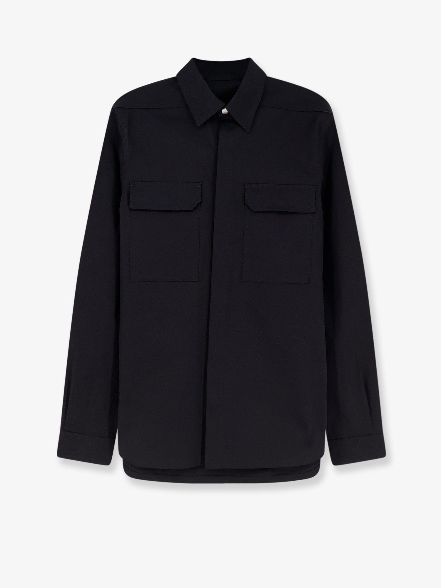 Rick Owens Overshirt Certified Cotton Shirt Size US L / EU 52-54 / 3 - 1 Thumbnail