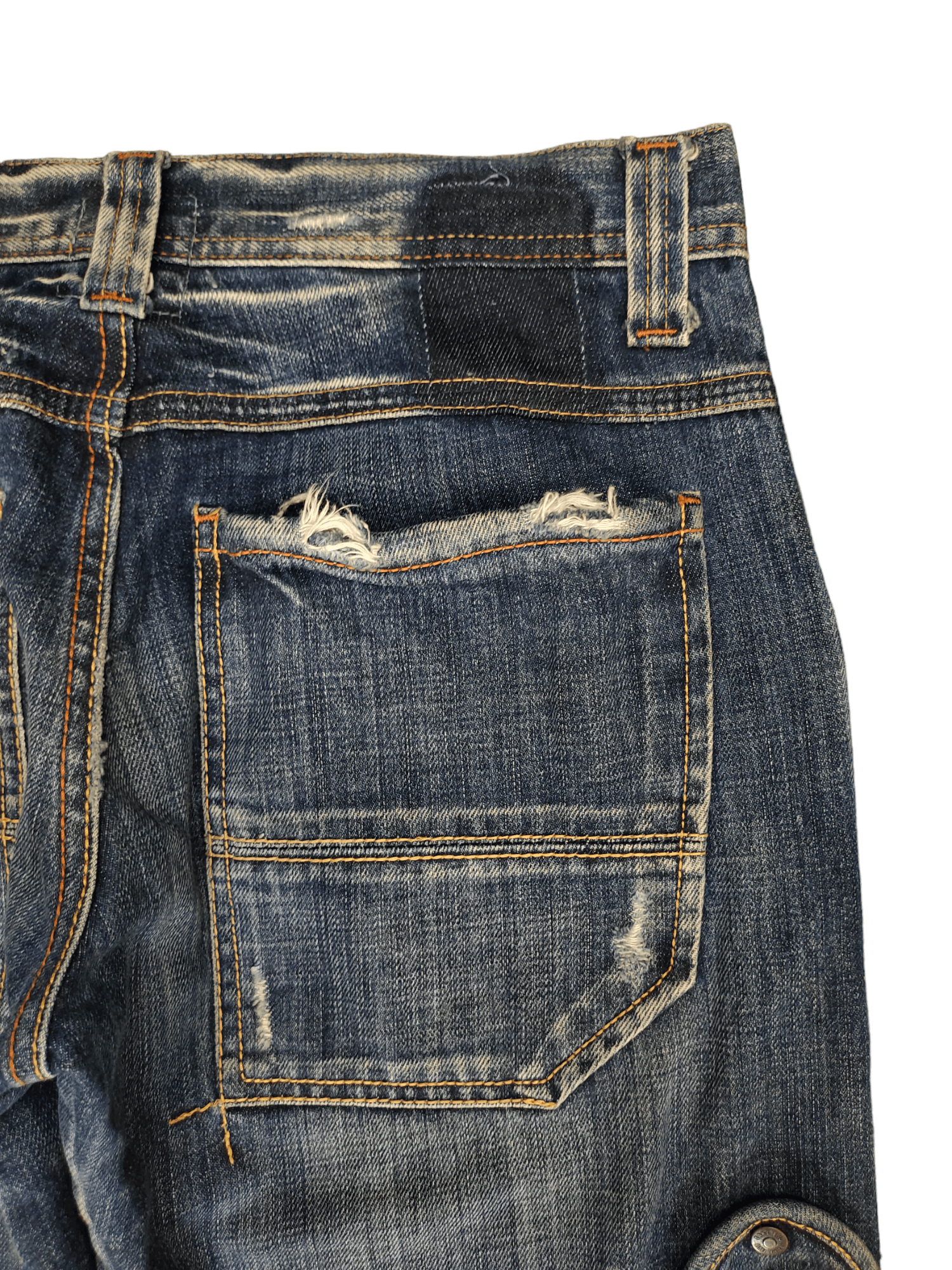 Kapital Vintage Take Two Barros D0500 Spiral Cut Denim Jeans Size US 31 - 12 Thumbnail