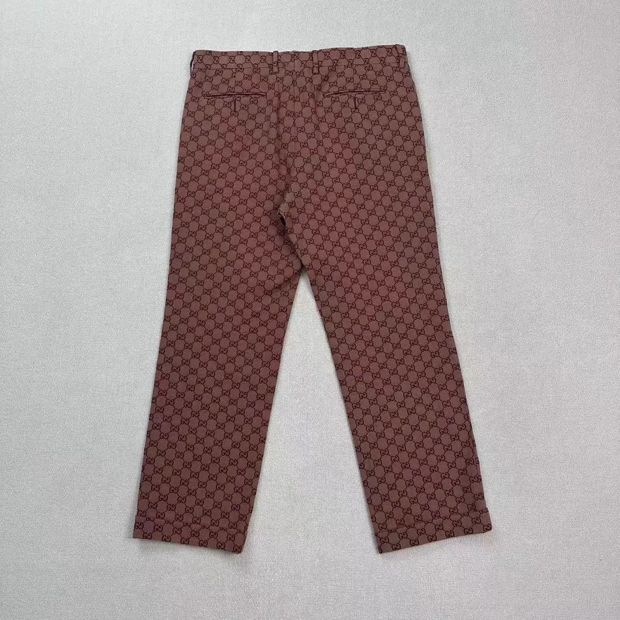 Gucci Gucci GG monogram all over pants 50 Size 36" / US 14 / IT 50 - 2 Thumbnail
