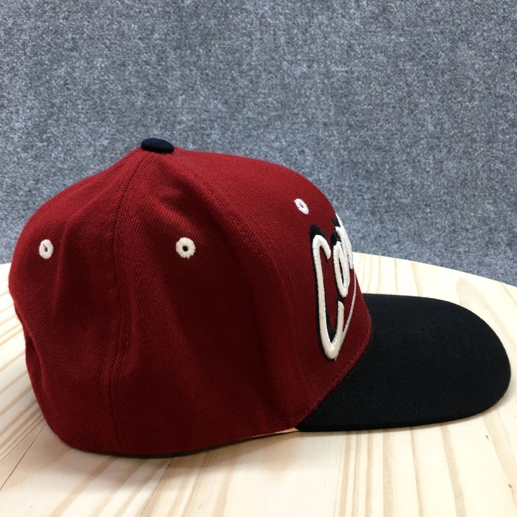 Zephyr Carolina Gamecocks Zephyr Baseball Cap Mens Red OS Curved Brim Embroidered Logo Size ONE SIZE - 5 Thumbnail